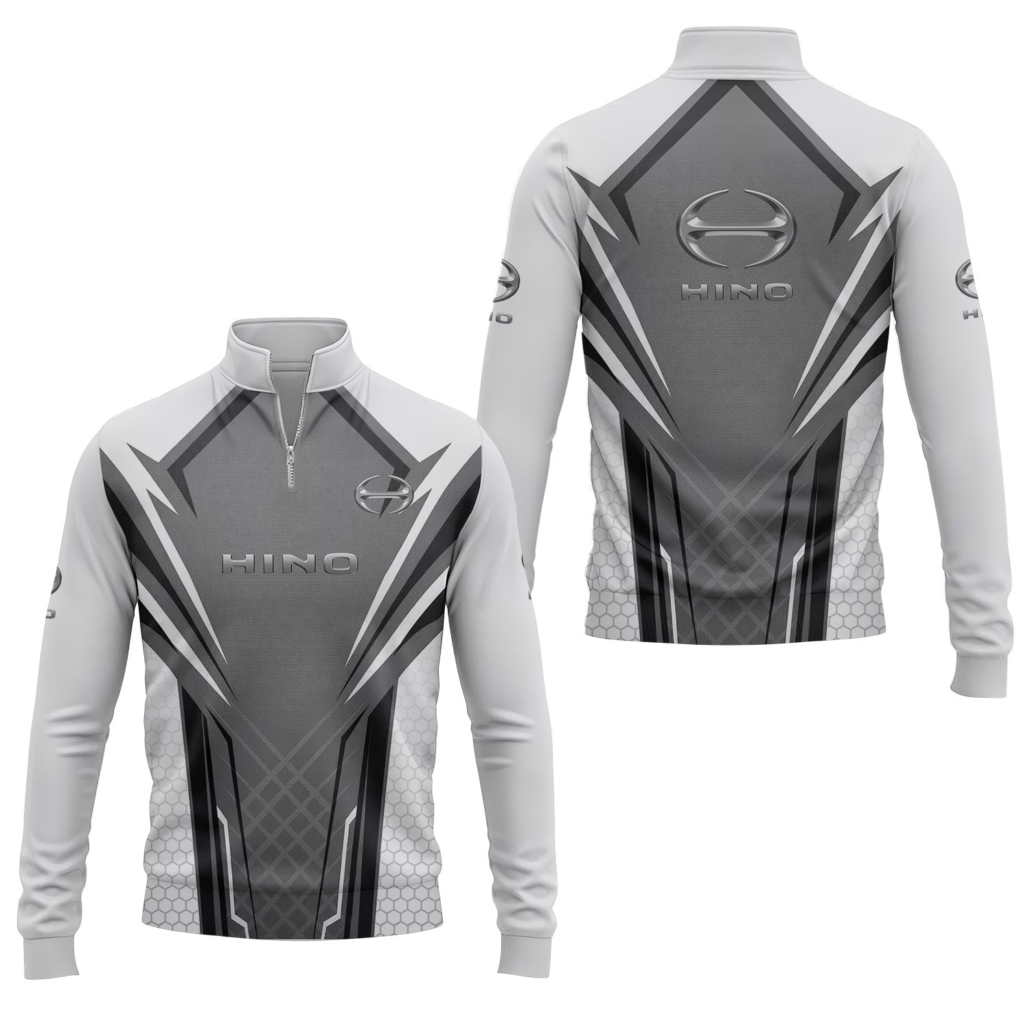 Hino Motors Quarter-zip Pullover USPL1938