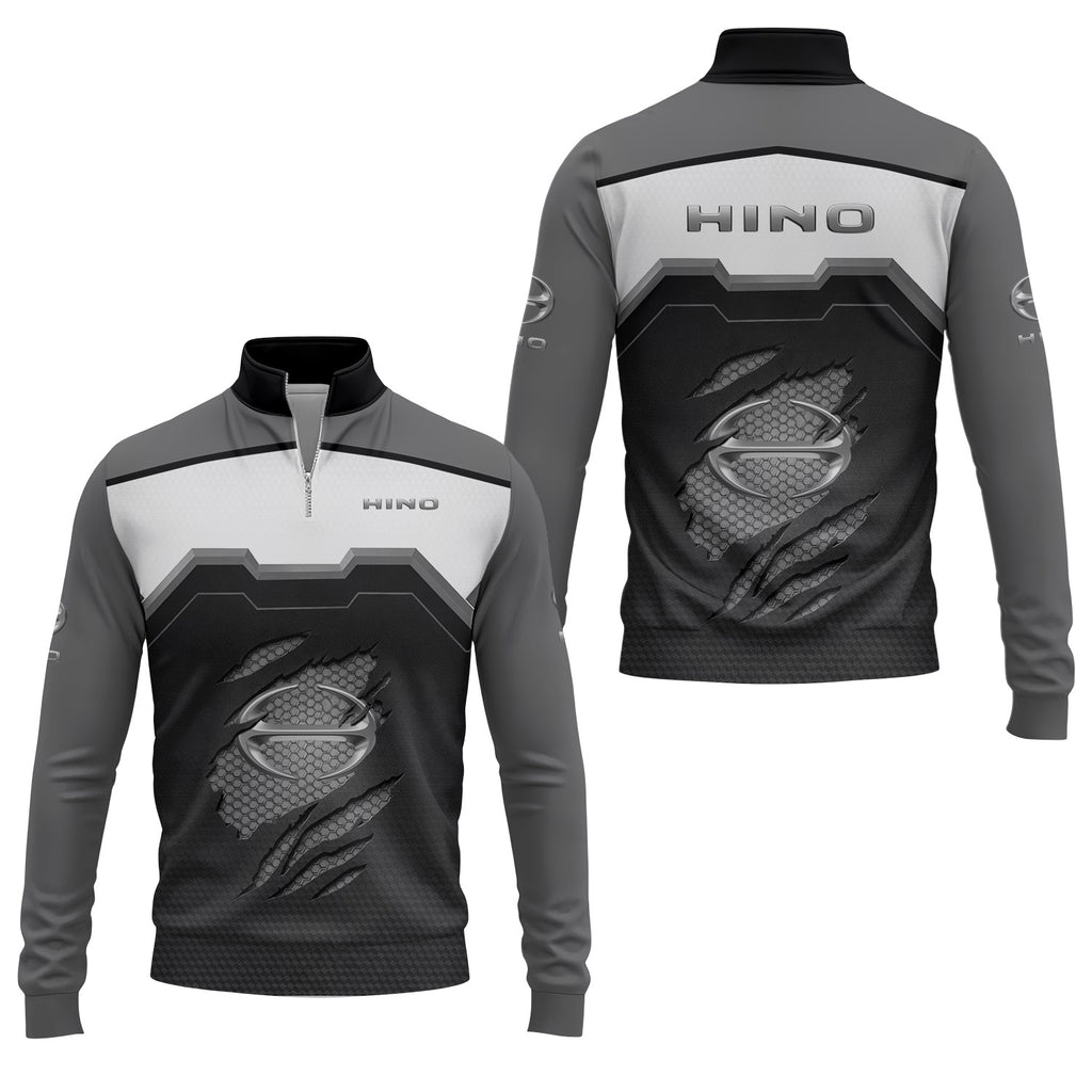 Hino Motors Quarter-zip Pullover USPL1942