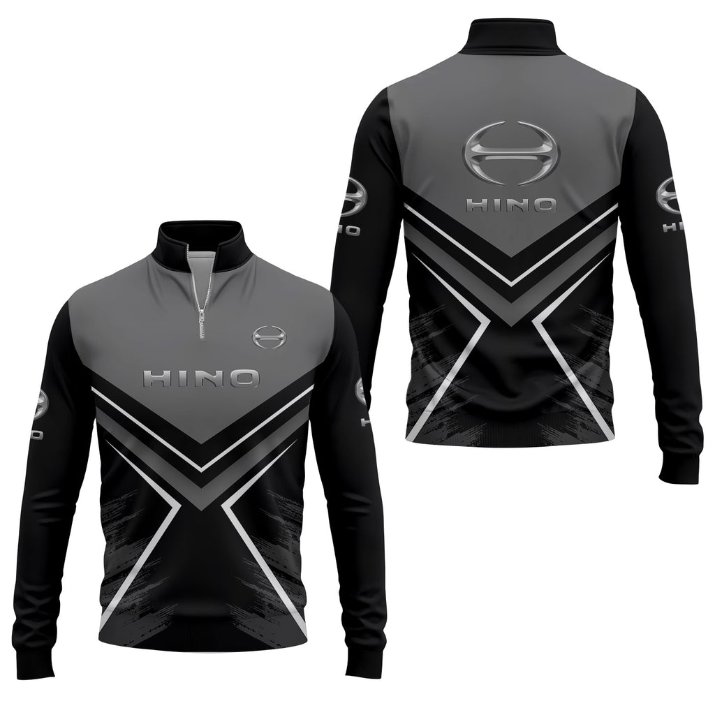 Hino Motors Quarter-zip Pullover USPL1937