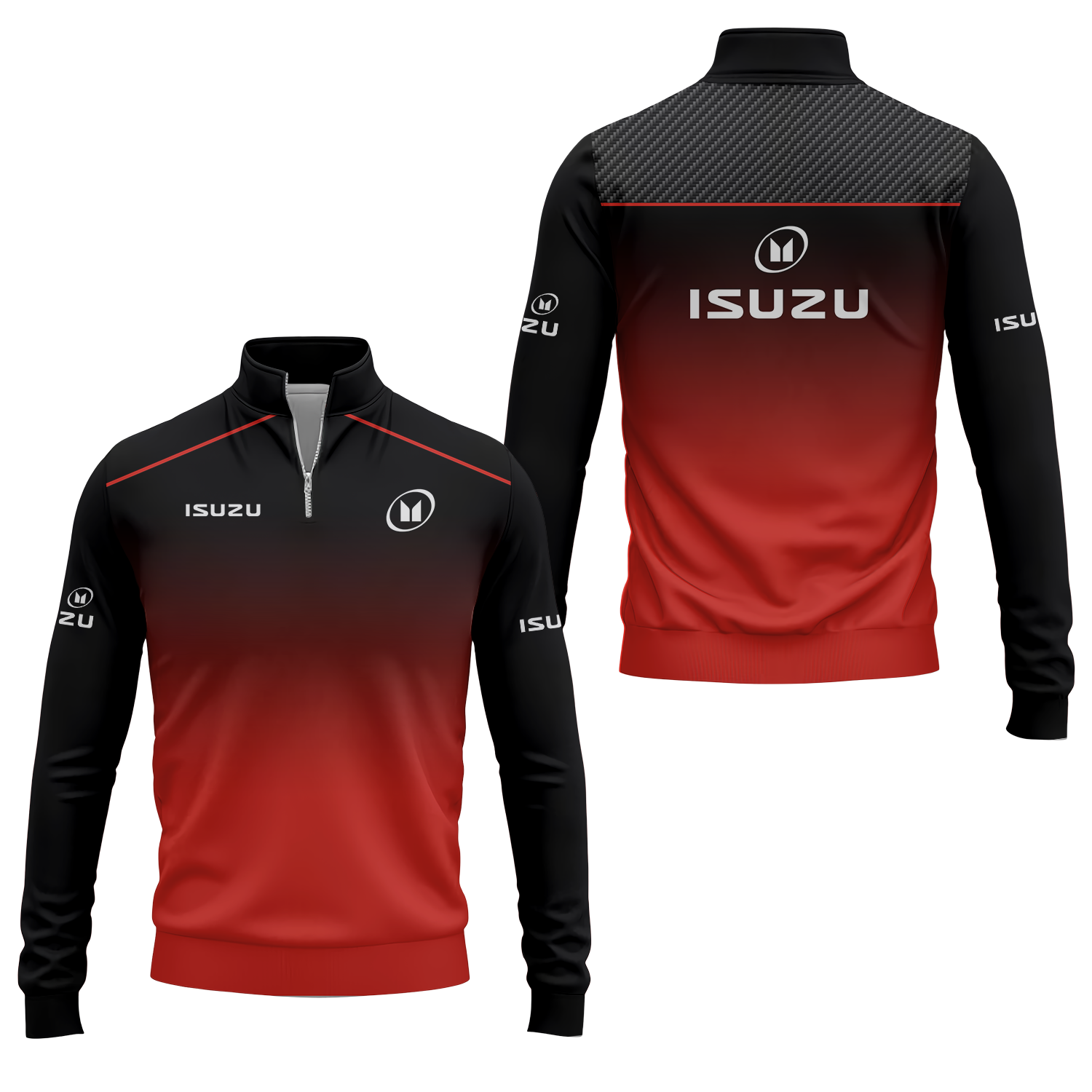 Isuzu Quarter-zip Pullover USPL1977