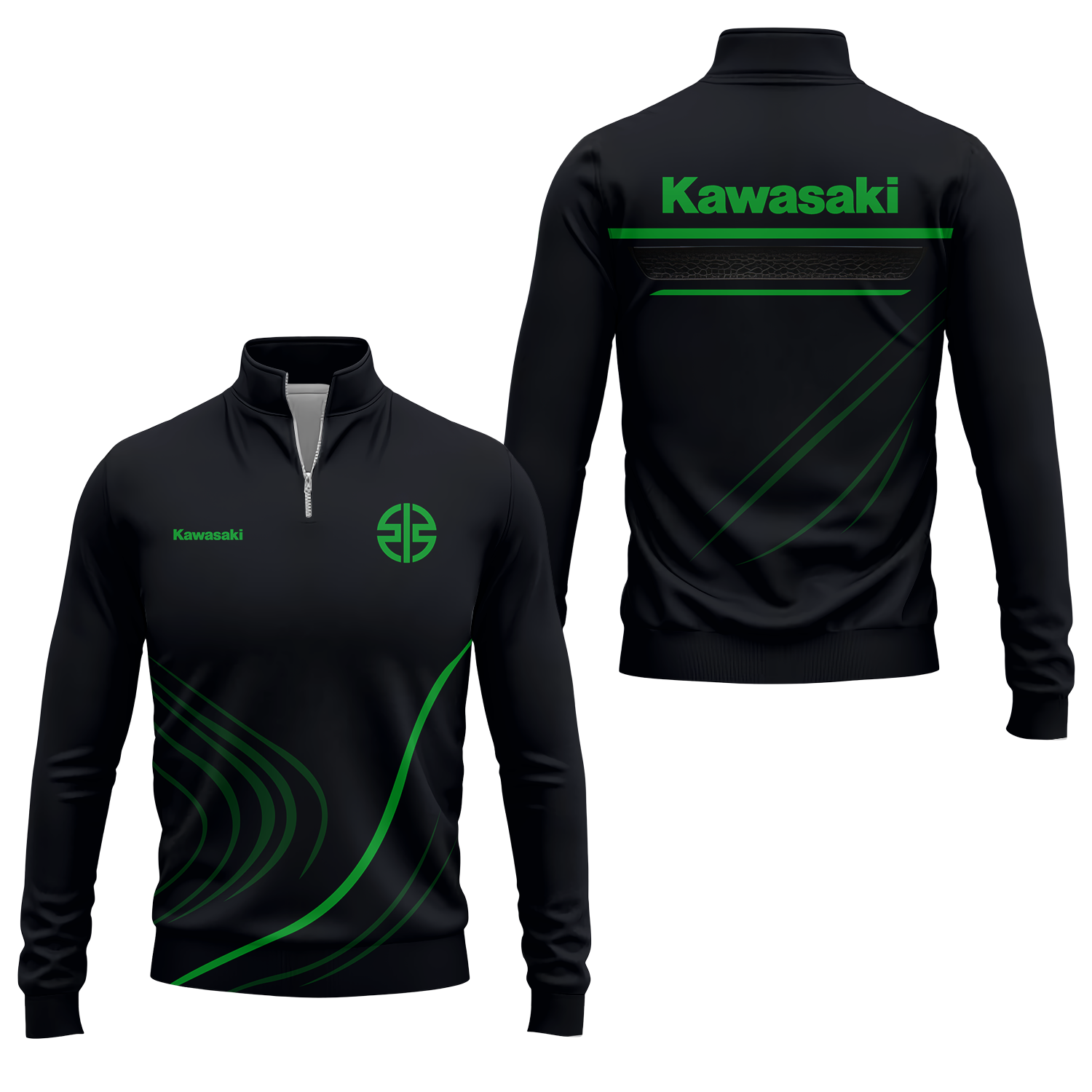 Kawasaki Quarter-zip Pullover USPL914