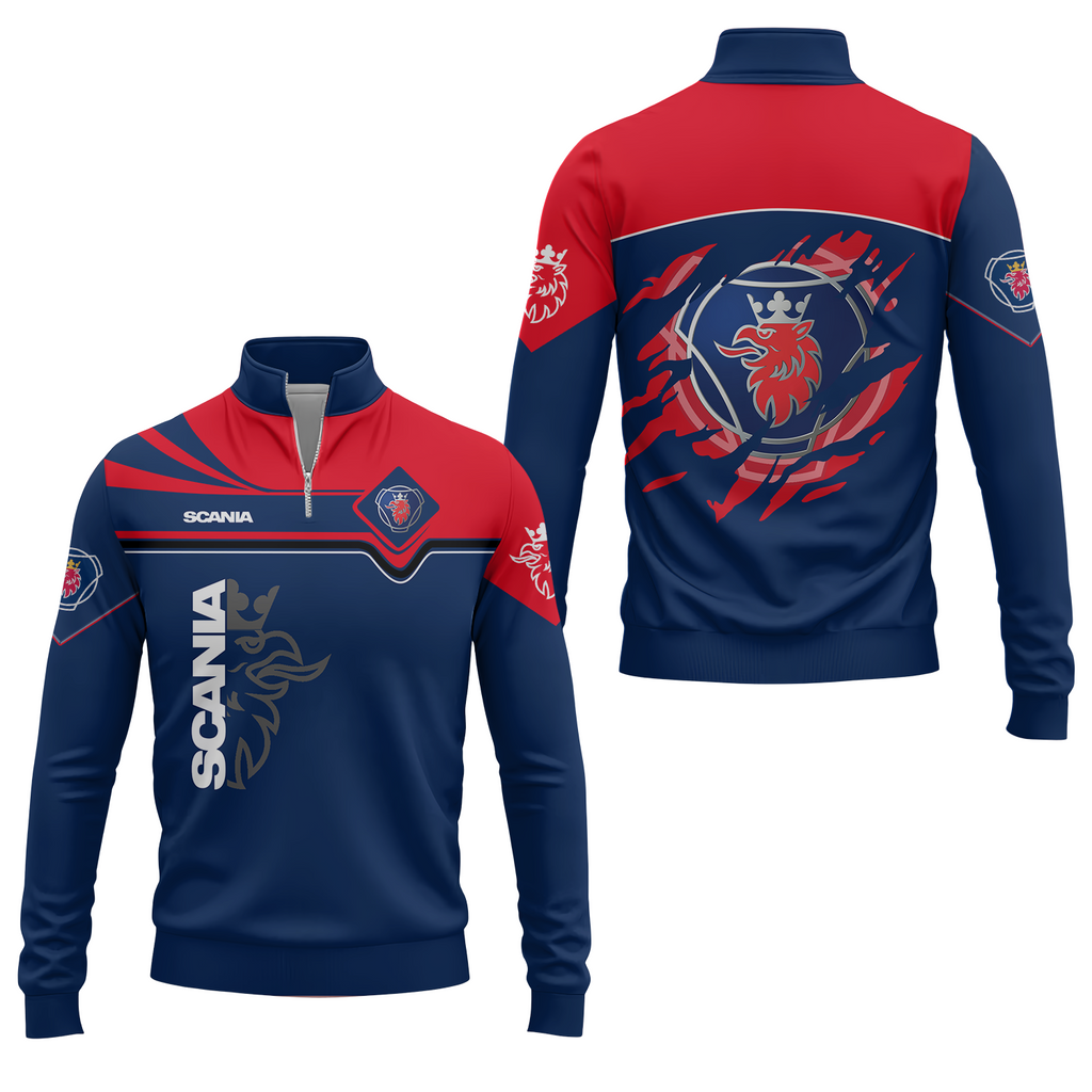 Scania Quarter-zip Pullover USPL1611