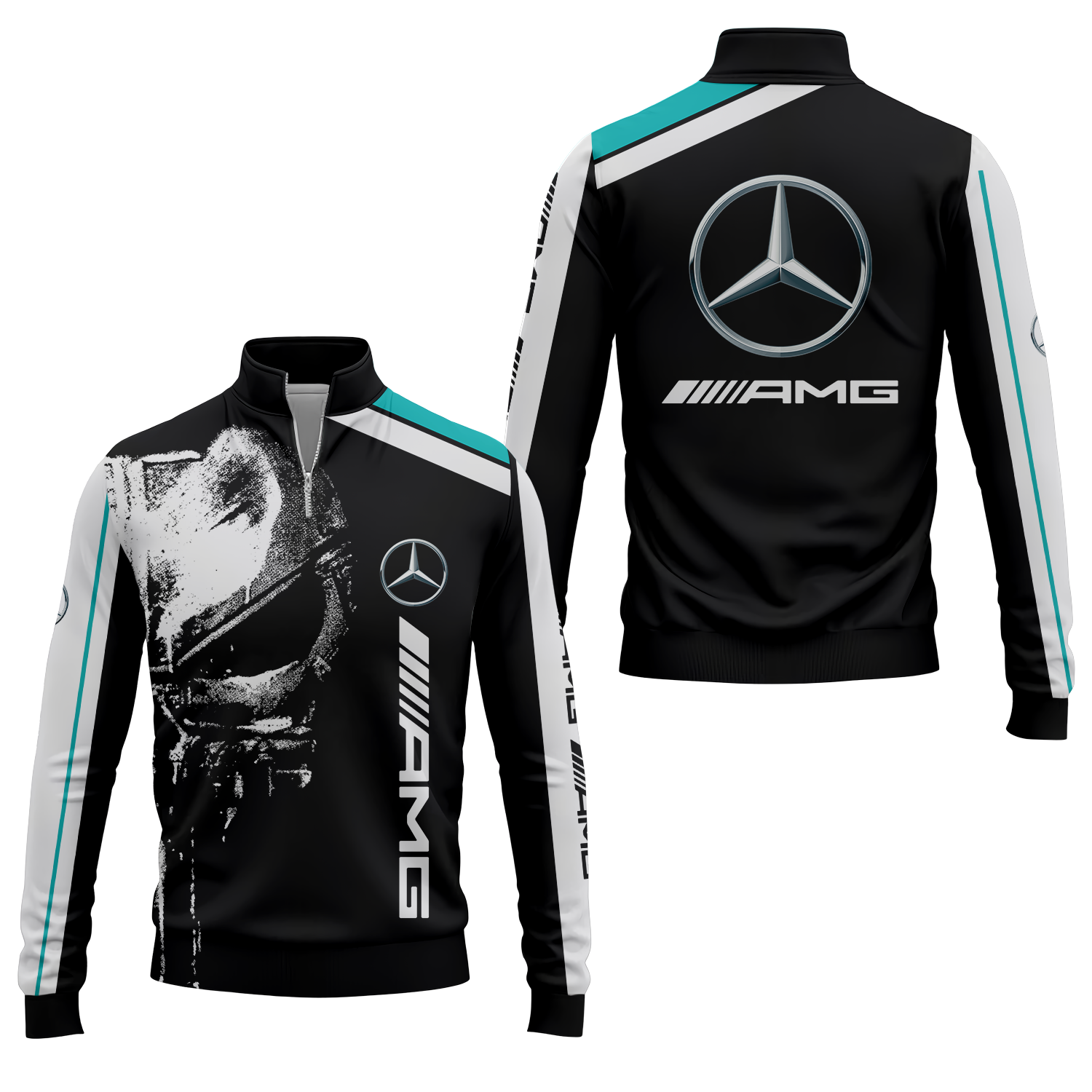 Mercedes Quarter-zip Pullover USPL104
