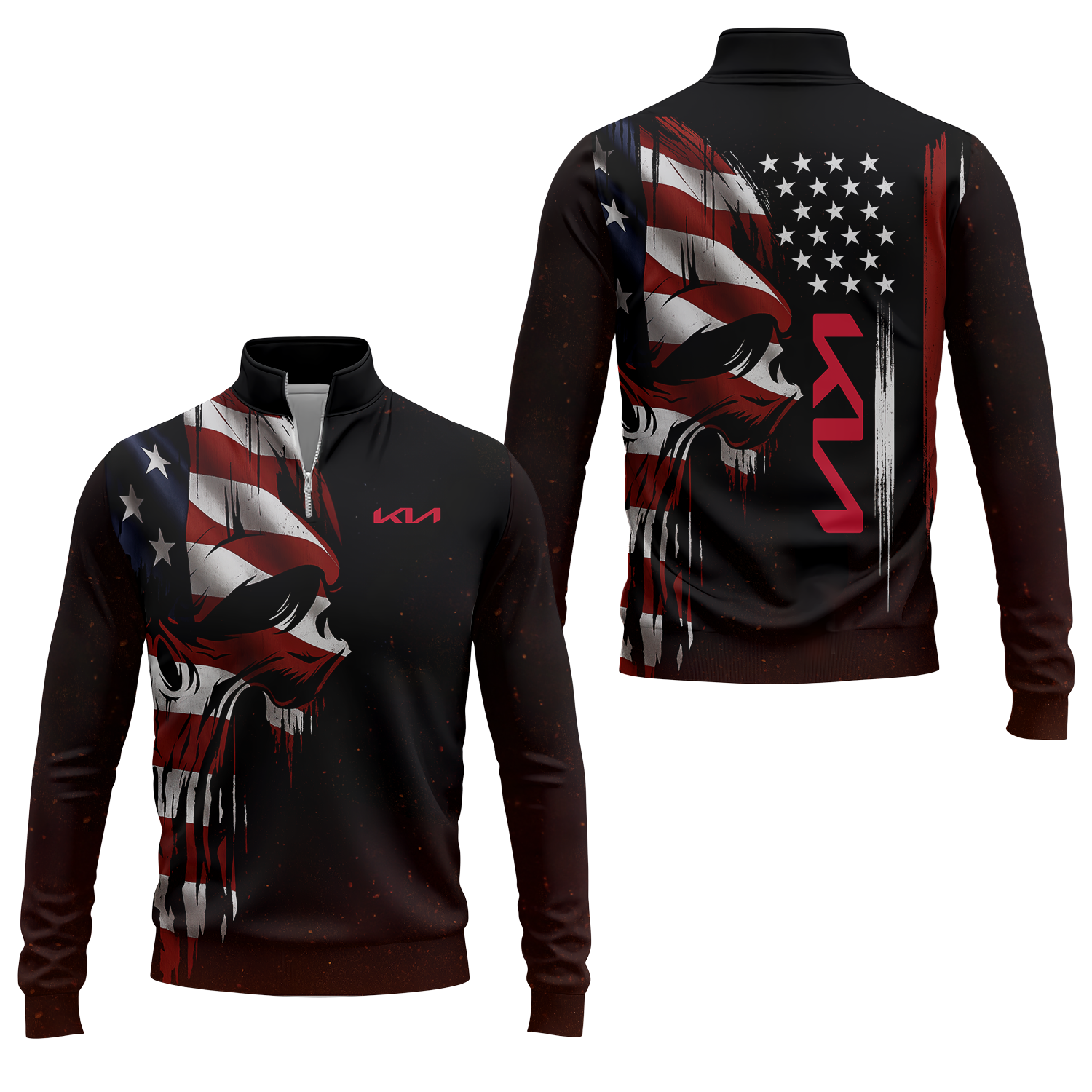 Kia Quarter-zip Pullover USPL1241