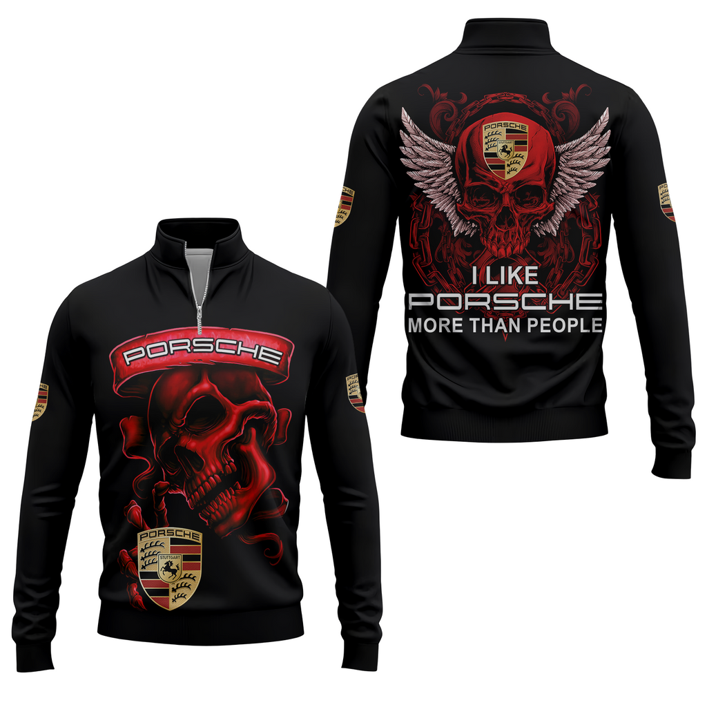 Porsche Quarter-zip Pullover USPL137