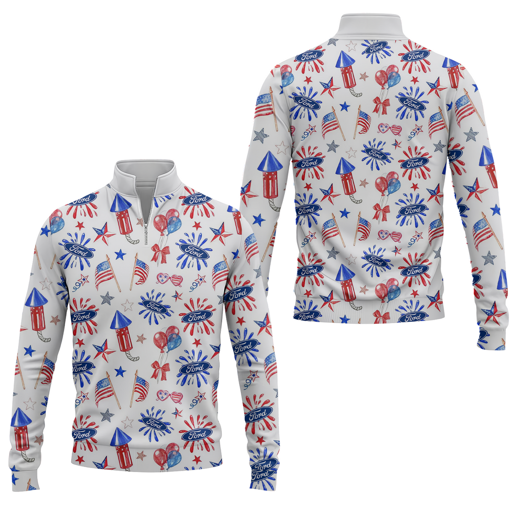 Ford Quarter-zip Pullover USPL186