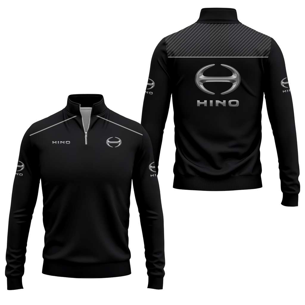 Hino Motors Quarter-zip Pullover USPL1914
