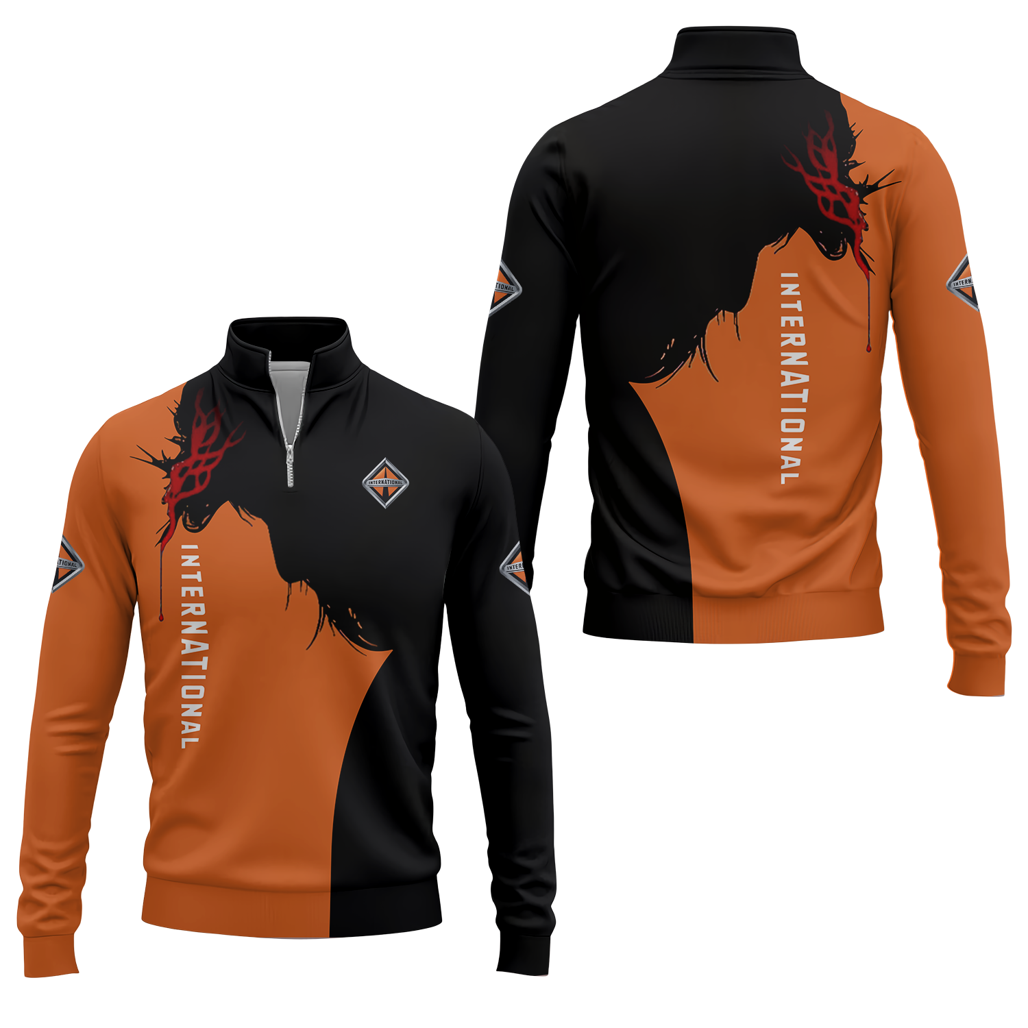 International Trucks Quarter-zip Pullover USPL1876