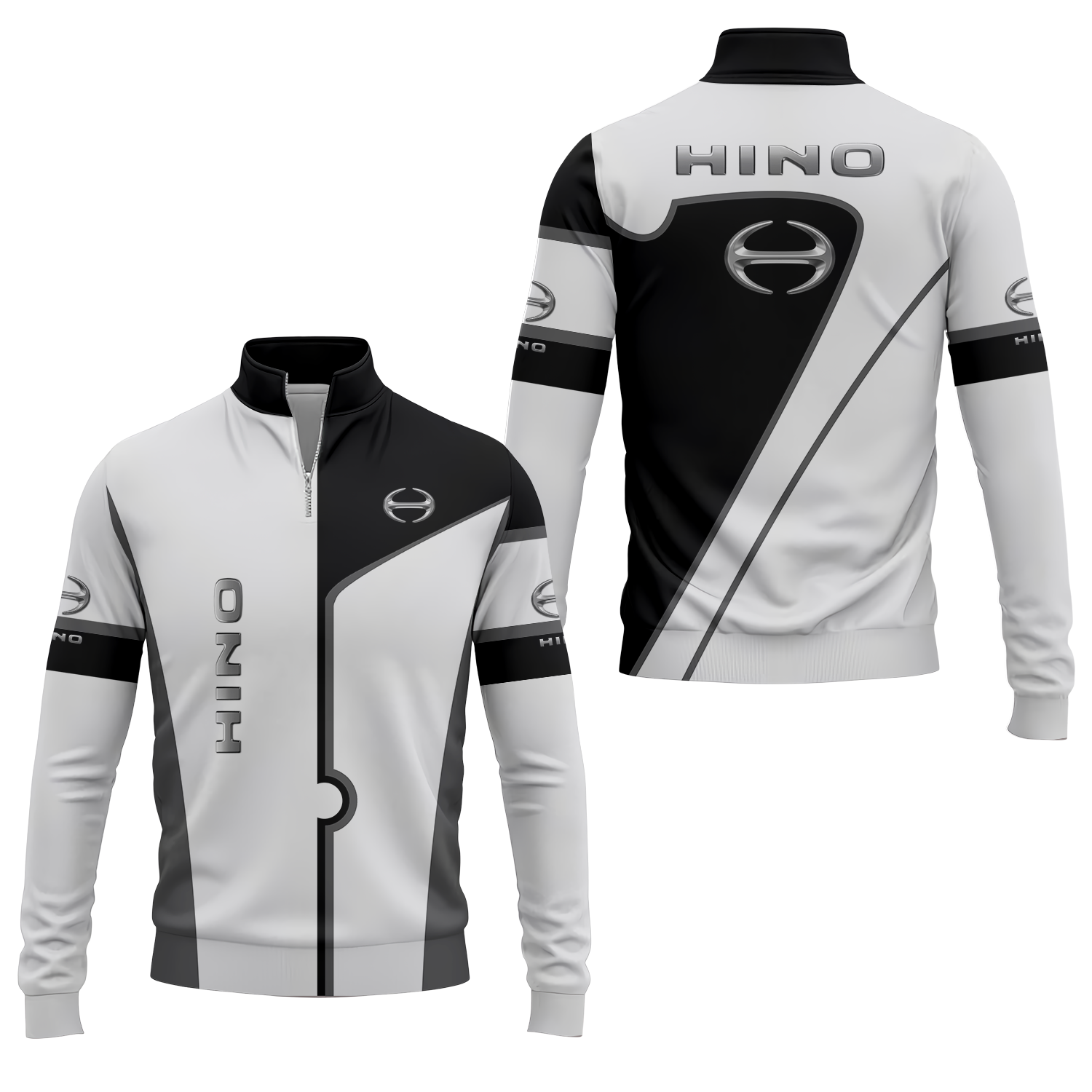 Hino Motors Quarter-zip Pullover USPL1910