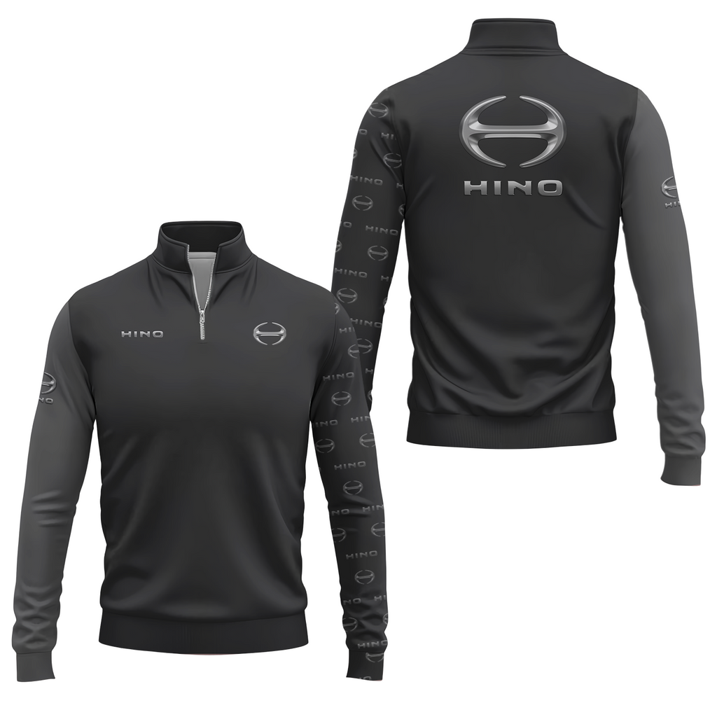 Hino Motors Quarter-zip Pullover USPL1904