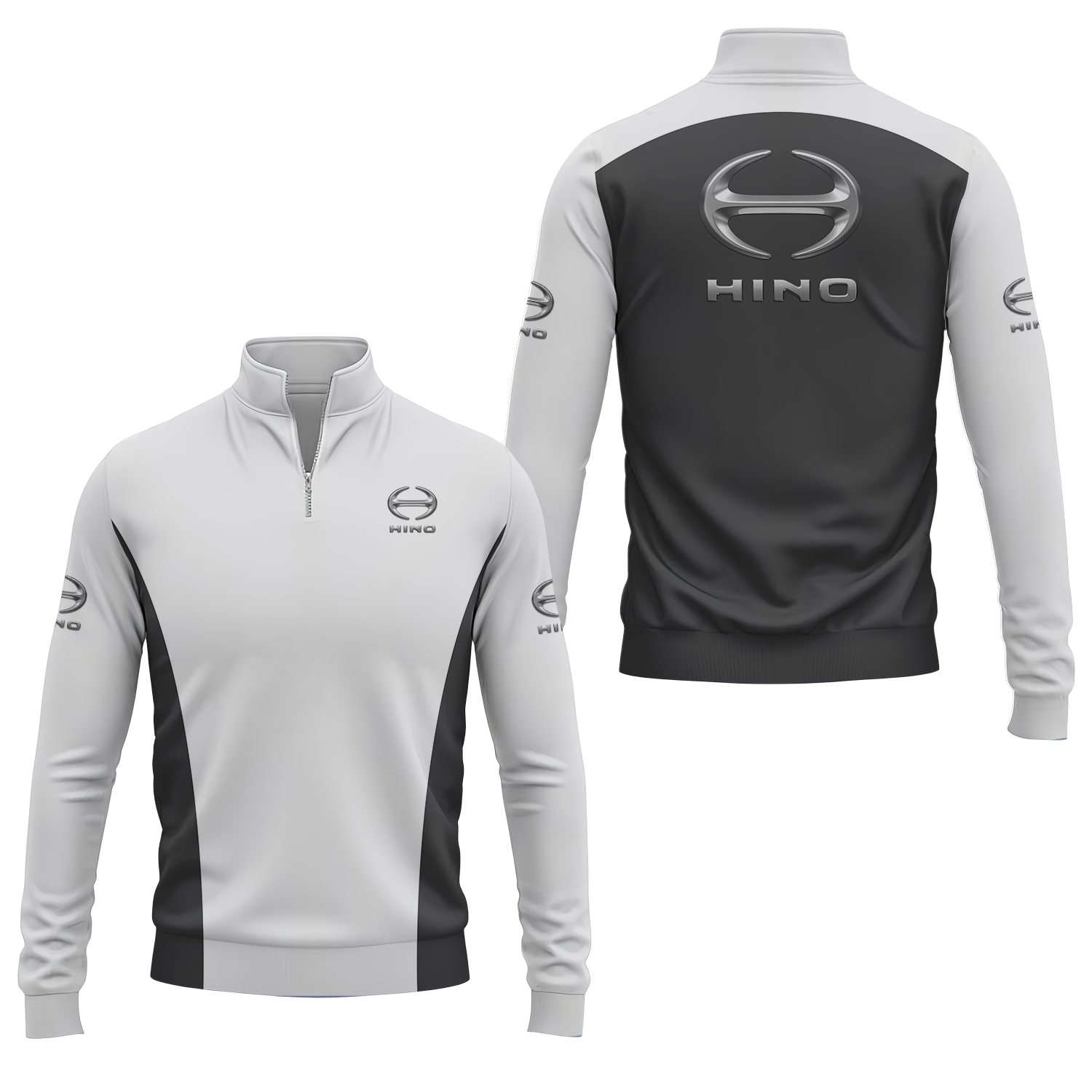 Hino Motors Quarter-zip Pullover USPL1903