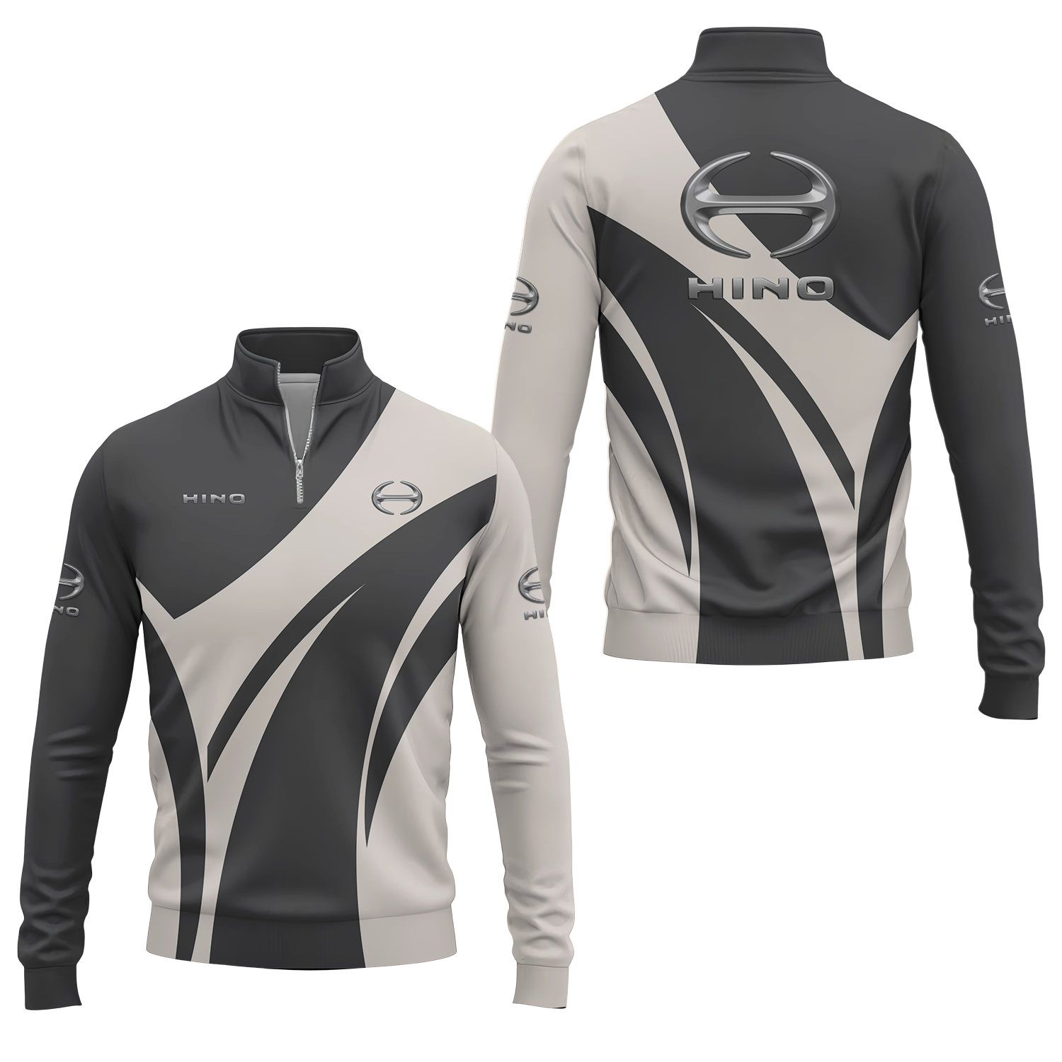 Hino Motors Quarter-zip Pullover USPL1919