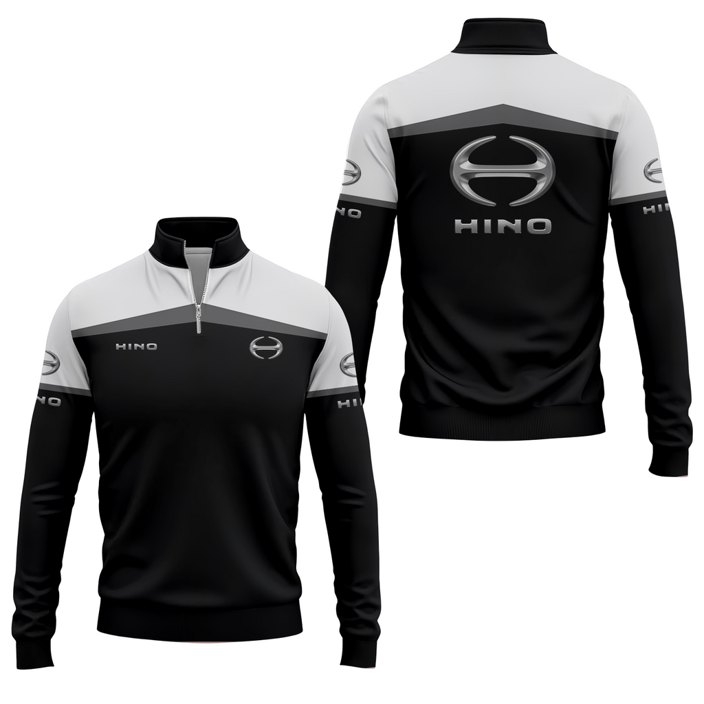 Hino Motors Quarter-zip Pullover USPL1918