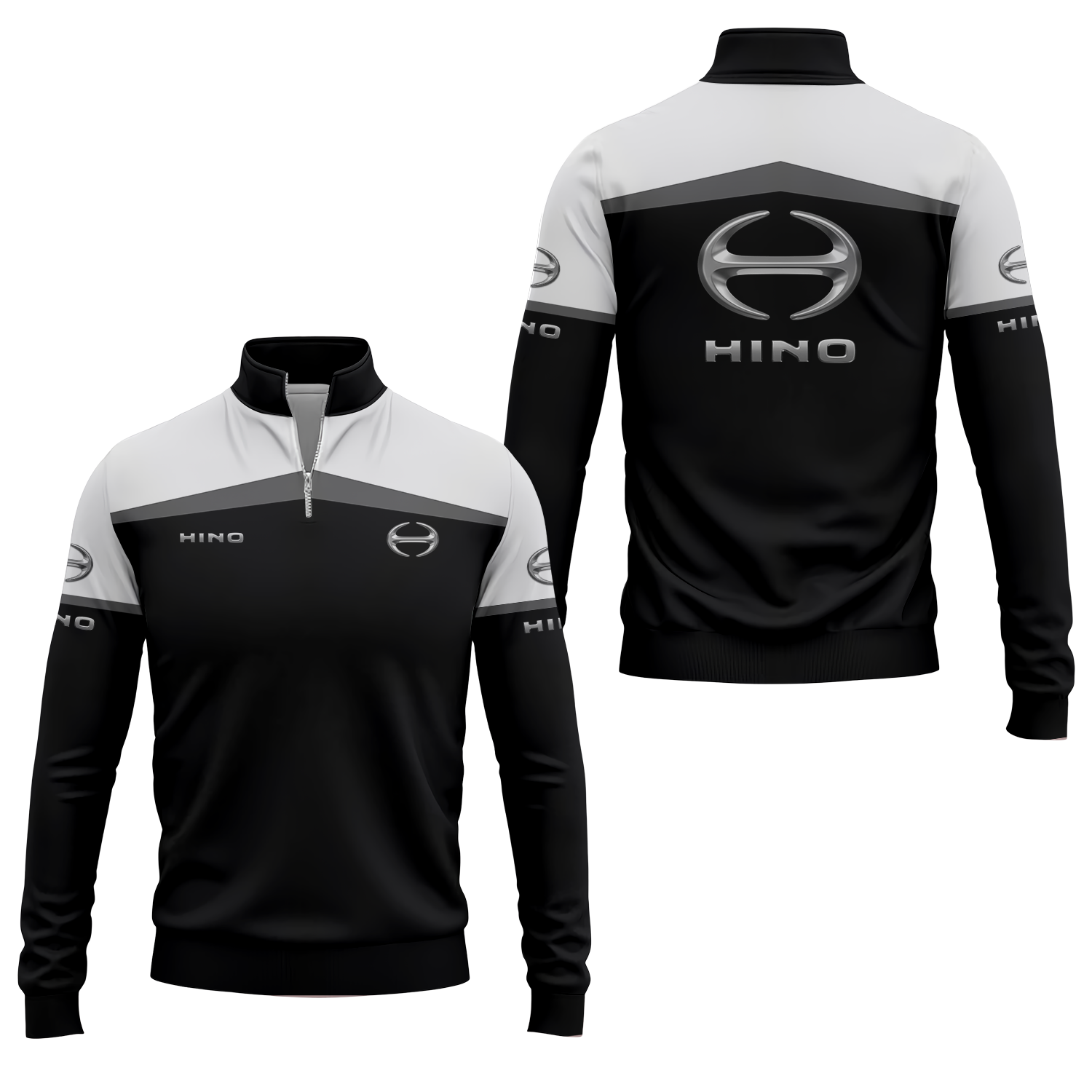 Hino Motors Quarter-zip Pullover USPL1918