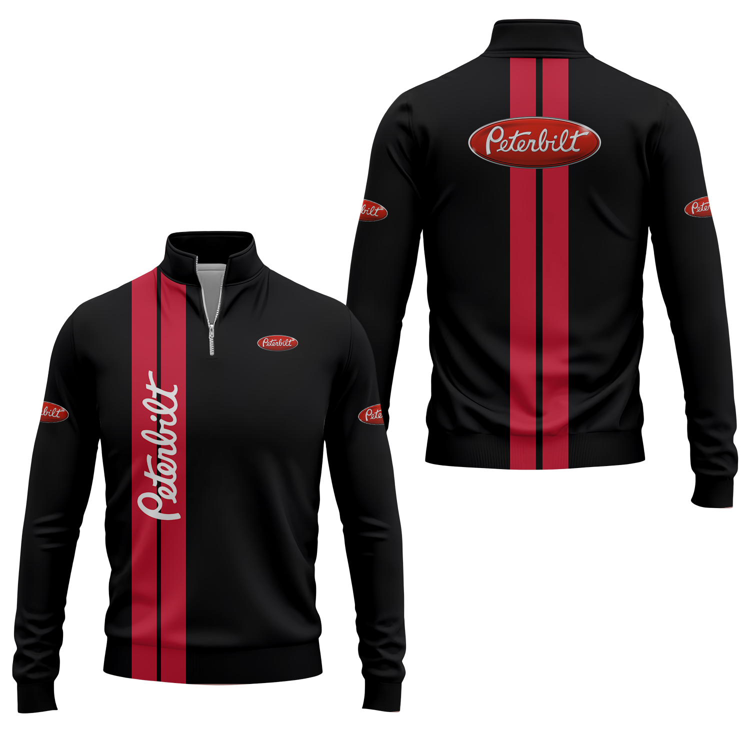 Peterbilt Quarter-zip Pullover USPL1707