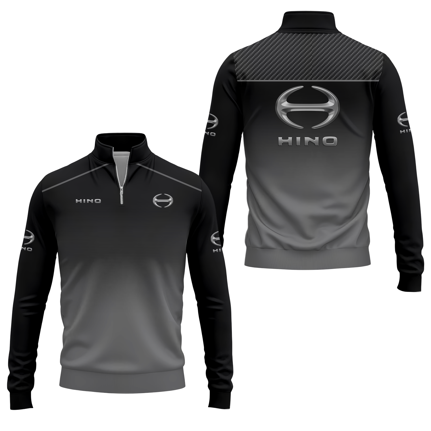 Hino Motors Quarter-zip Pullover USPL1917