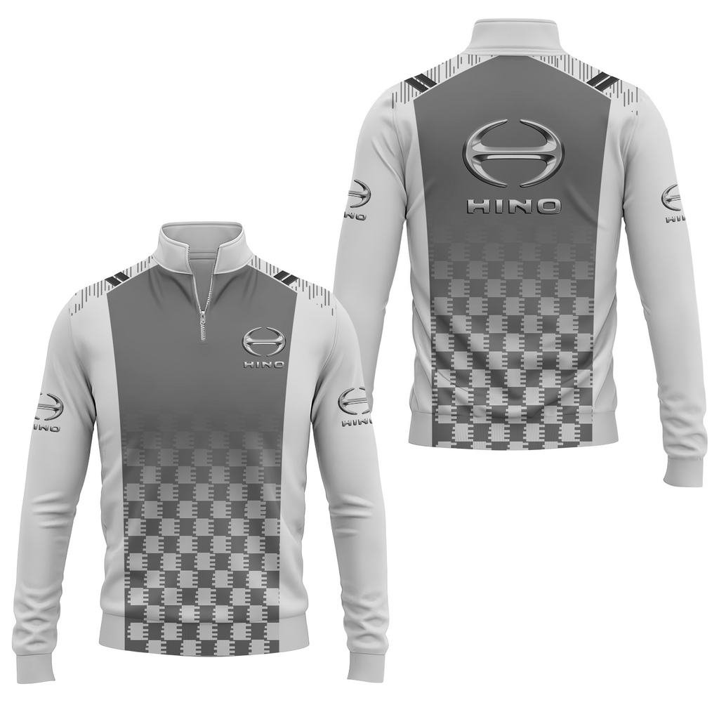 Hino Motors Quarter-zip Pullover USPL1941