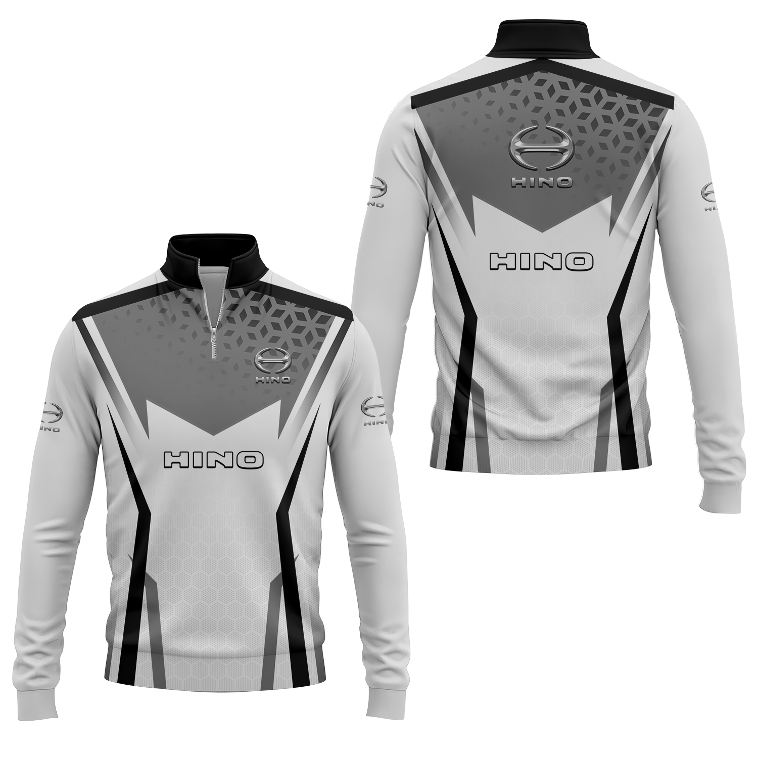Hino Motors Quarter-zip Pullover USPL1934