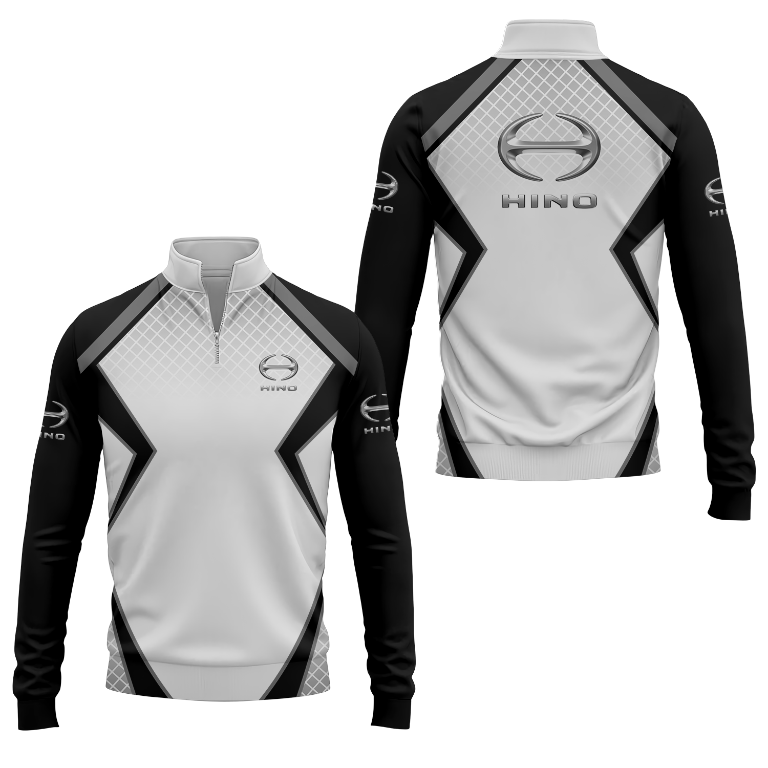 Hino Motors Quarter-zip Pullover USPL1932