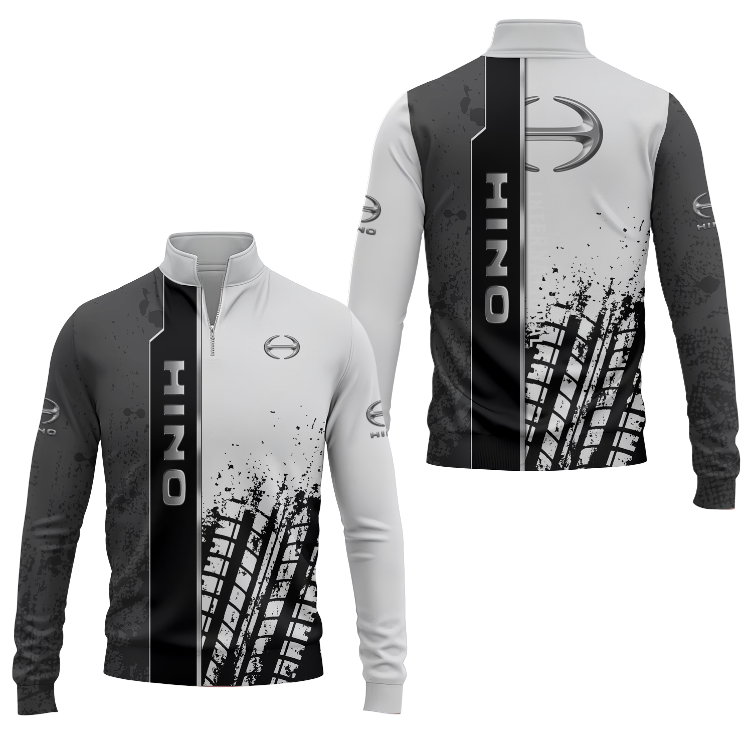 Hino Motors Quarter-zip Pullover USPL1929