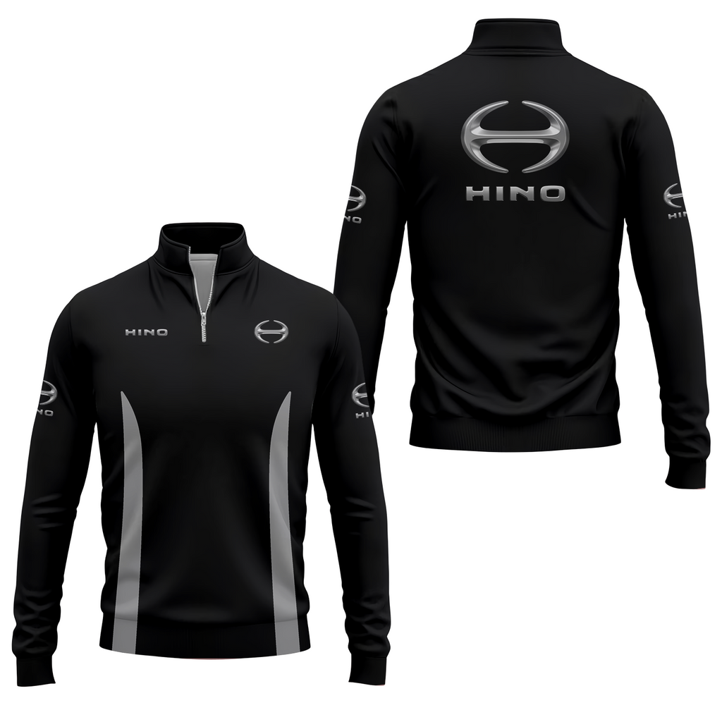 Hino Motors Quarter-zip Pullover USPL1927