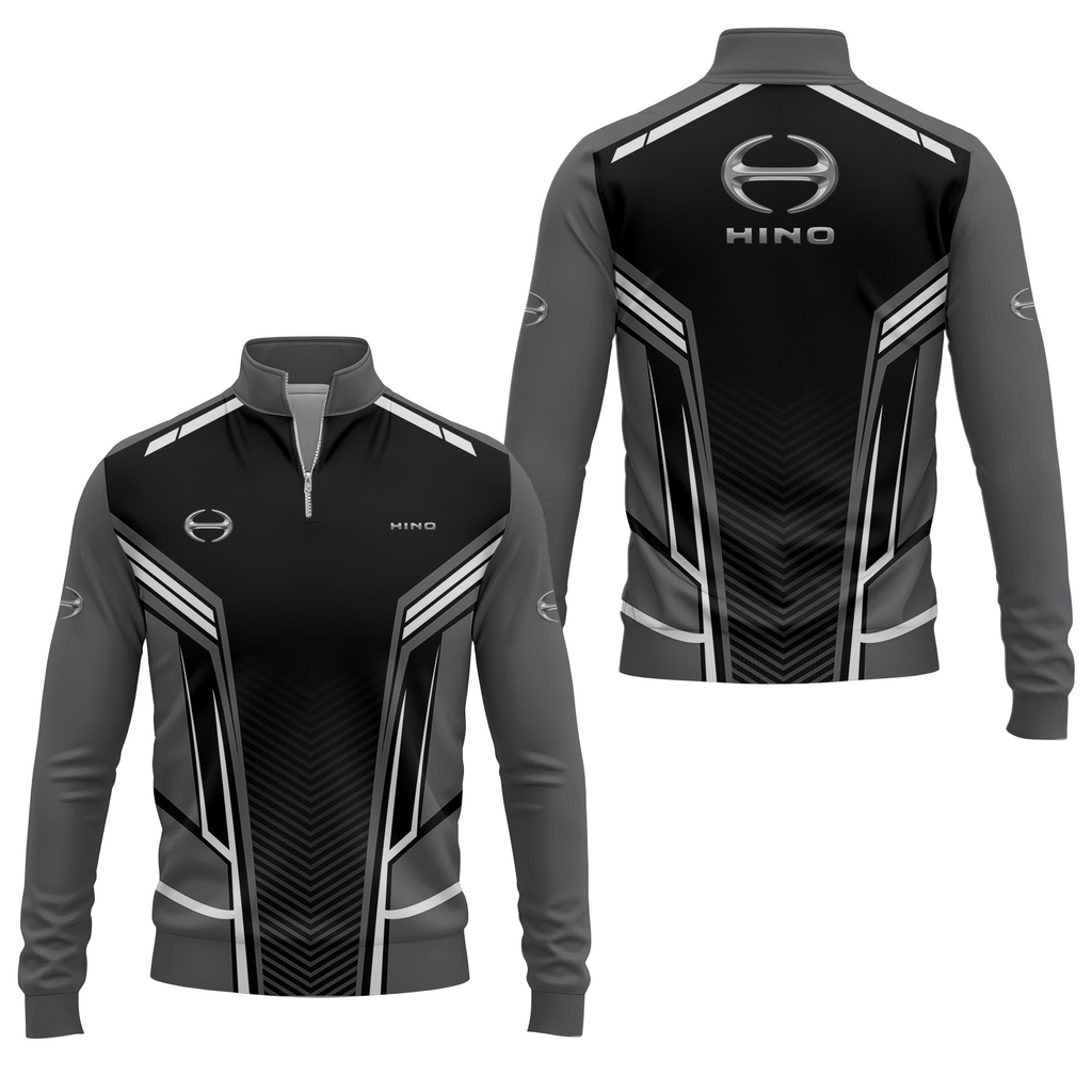 Hino Motors Quarter-zip Pullover USPL1952