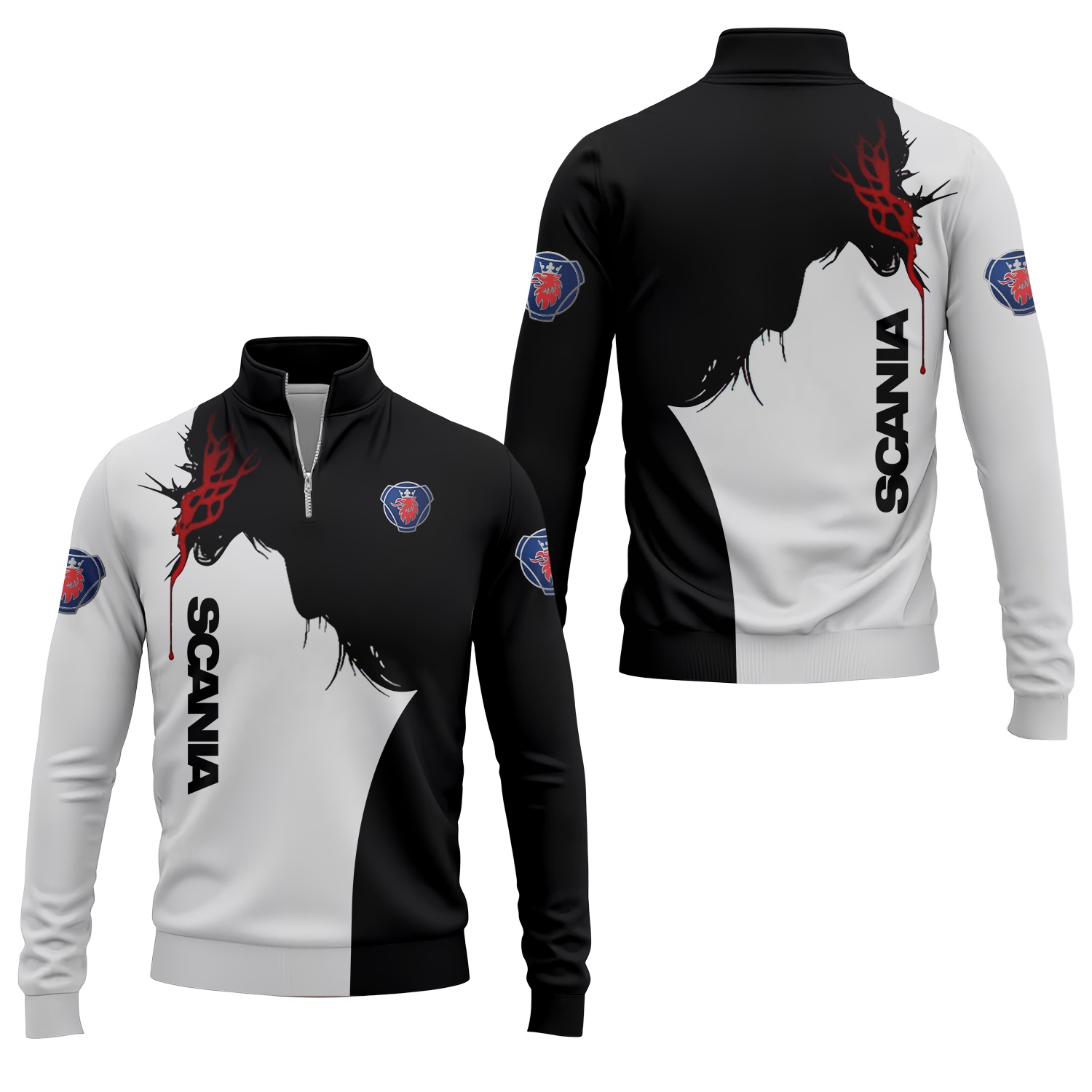 Scania Quarter-zip Pullover USPL1616