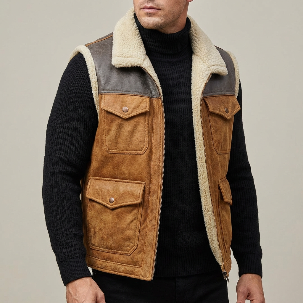 BOGO | Men's Retro Sleeveless Jacket V4