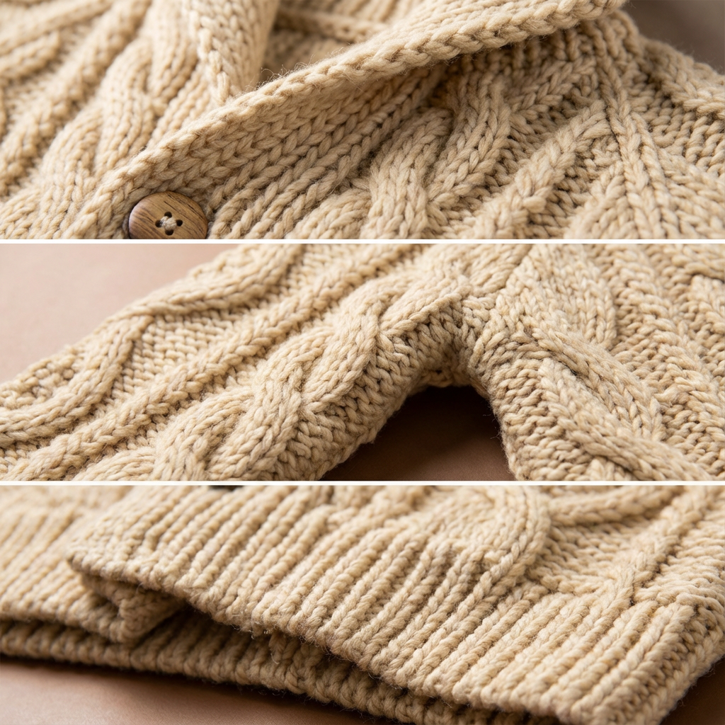 BOGO | Luxury Men’s Textured Stand-Collar Sweater