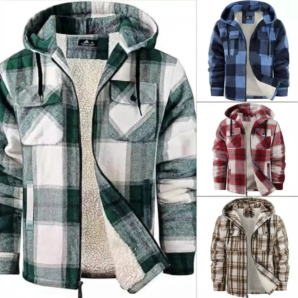 BOGO | Men’s Premium Fleece-Lined Flannel Jacket