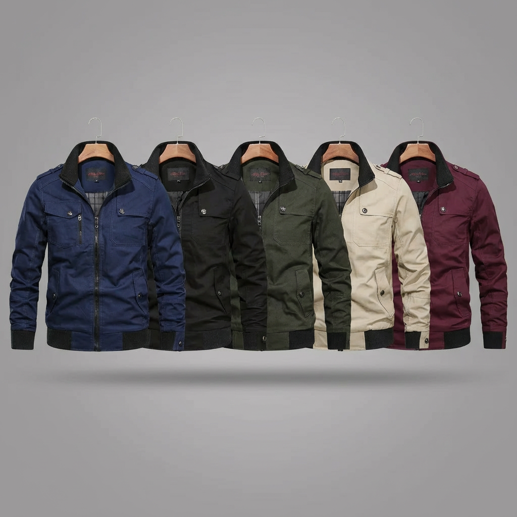 BOGO | Men’s Premium Washed Military Jacket