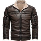 BOGO | Men's Classic Luxe Faux Leather Winter Jacket V5