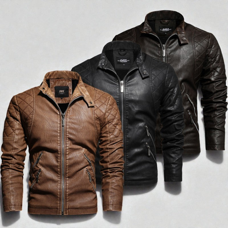BOGO | Men's PU Leather Jacket V7