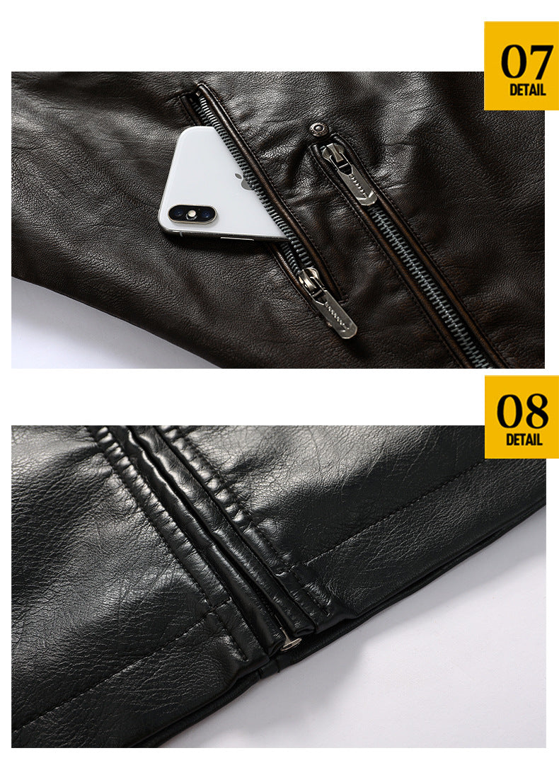 BOGO | Men's PU Leather Jacket V7