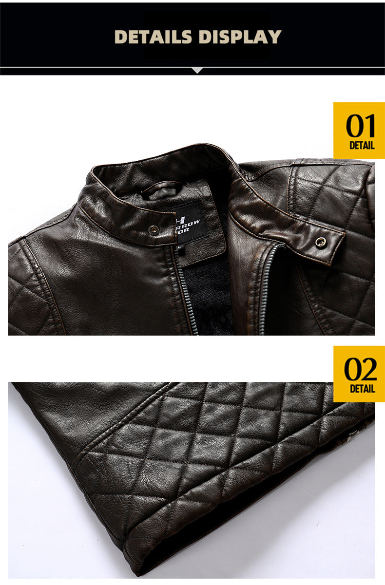 BOGO | Men's PU Leather Jacket V7