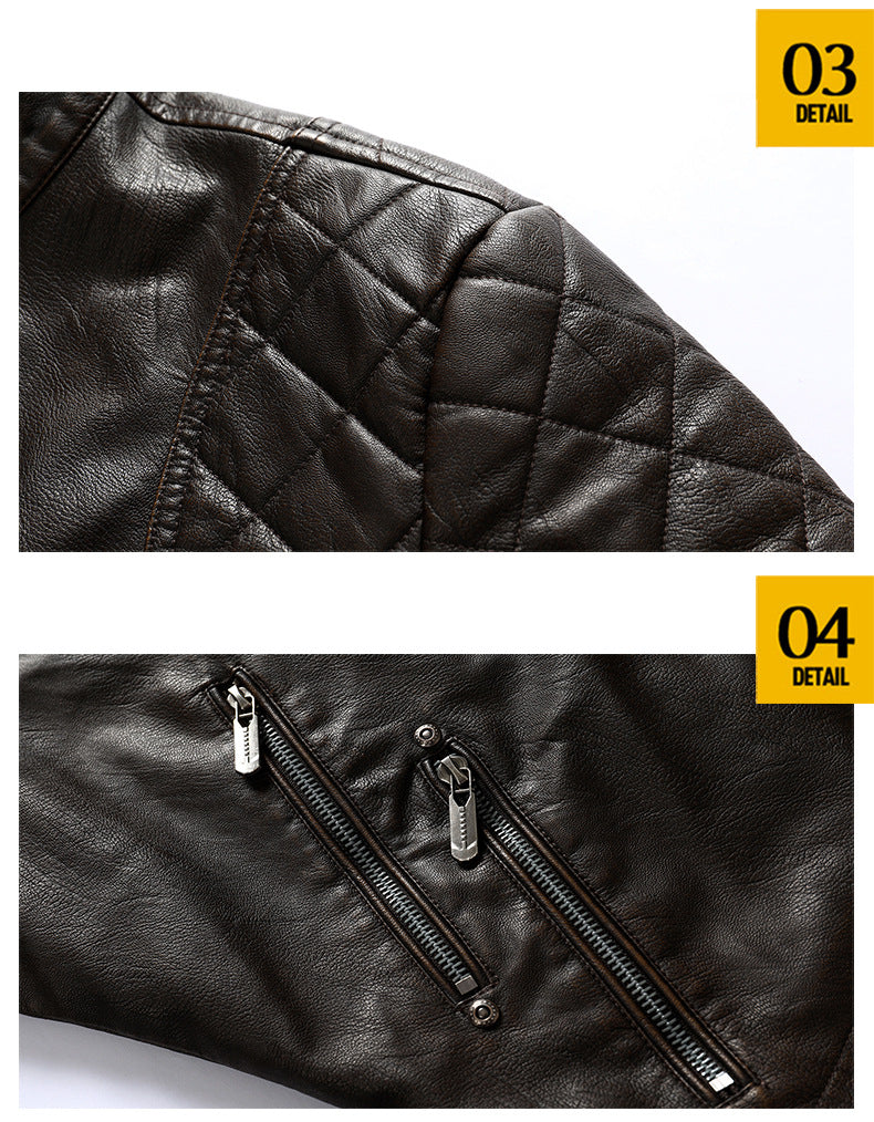 BOGO | Men's PU Leather Jacket V7