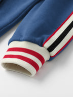 BOGO | Men's Striped Hoodie Jacket with Zipper V8