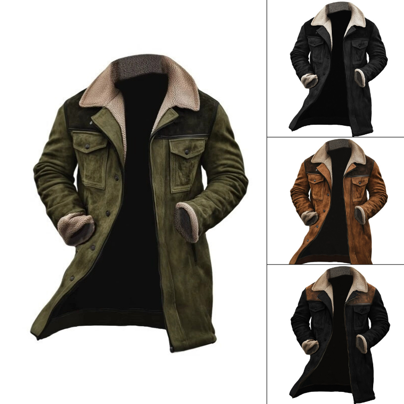 BOGO | Men’s Vintage Suede Patchwork Jacket