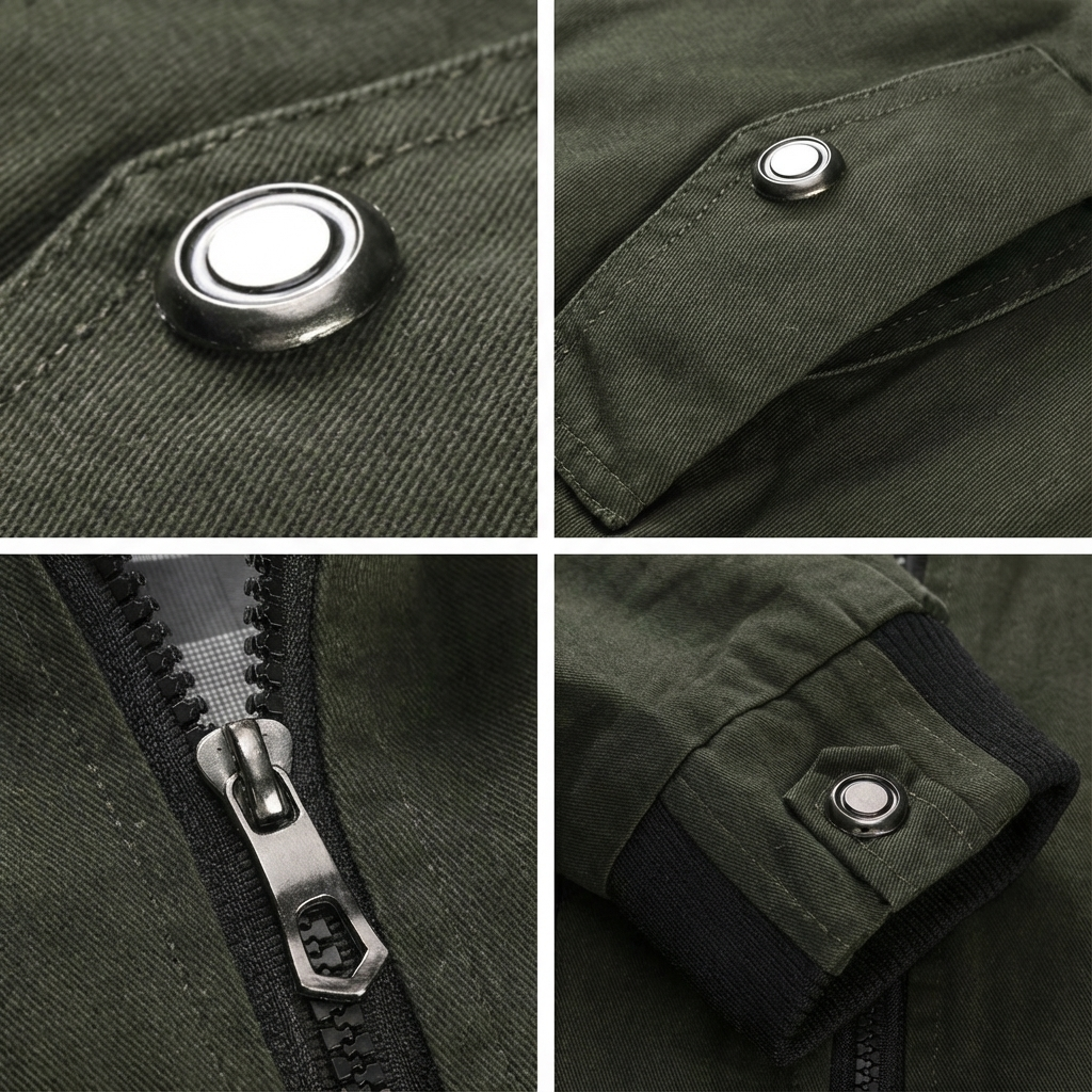 BOGO | Men’s Premium Washed Military Jacket