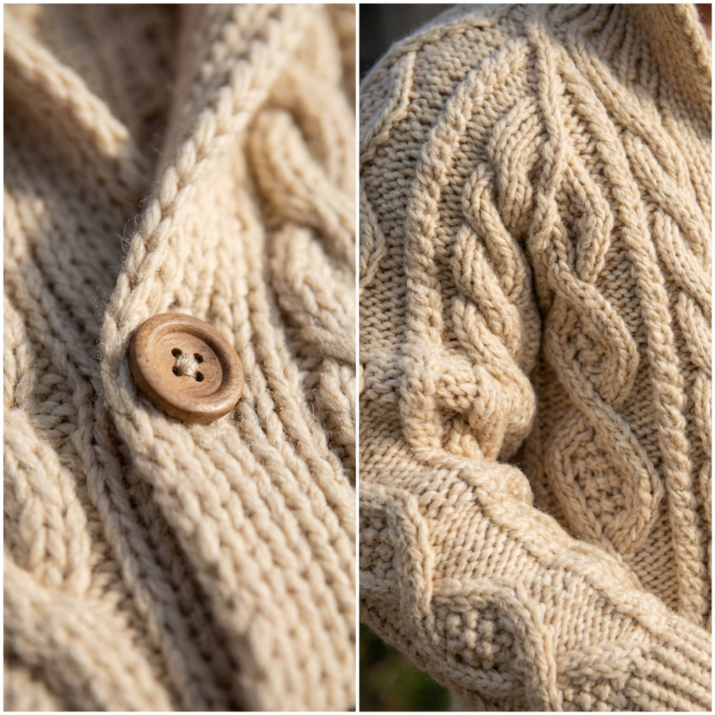 BOGO | Luxury Men’s Textured Stand-Collar Sweater