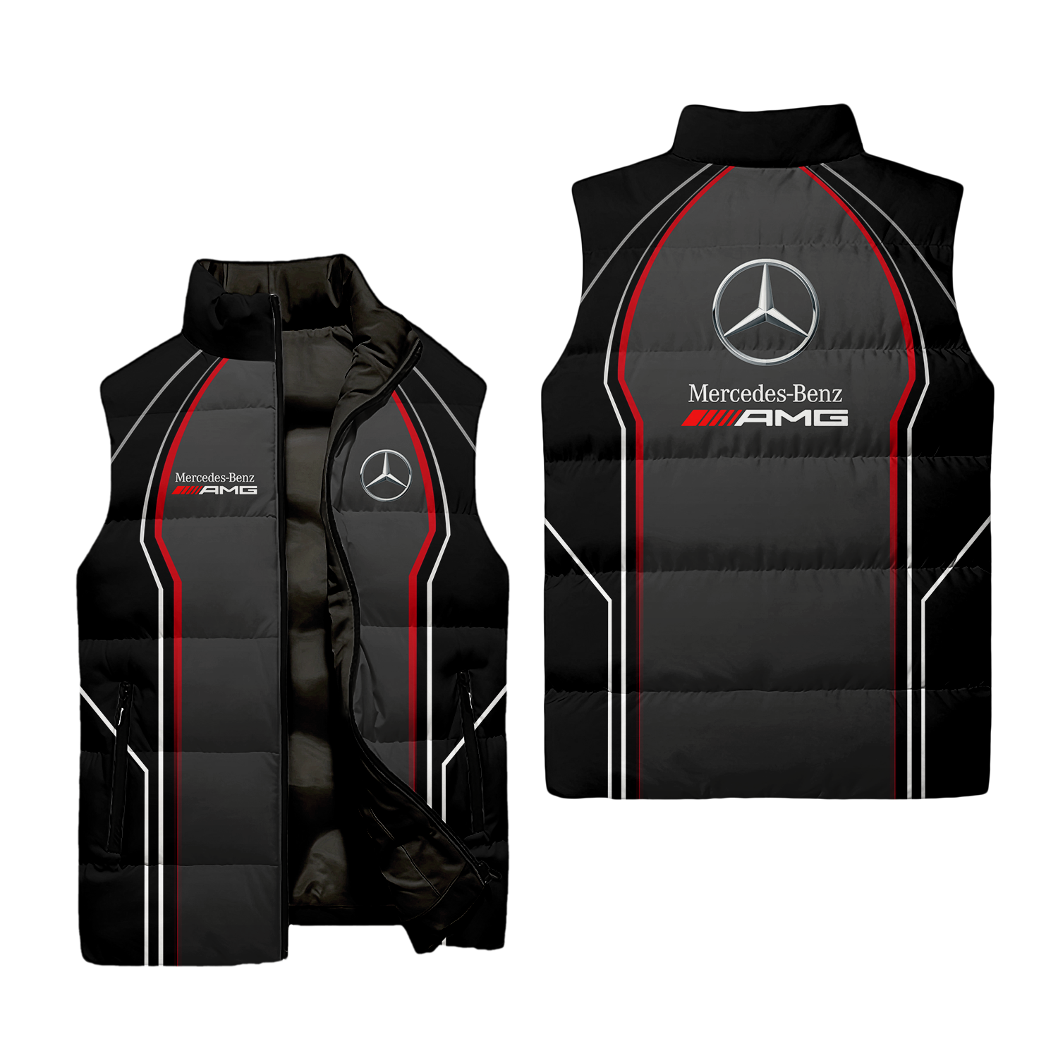 Unknown Sleeveless Puffer Jacket