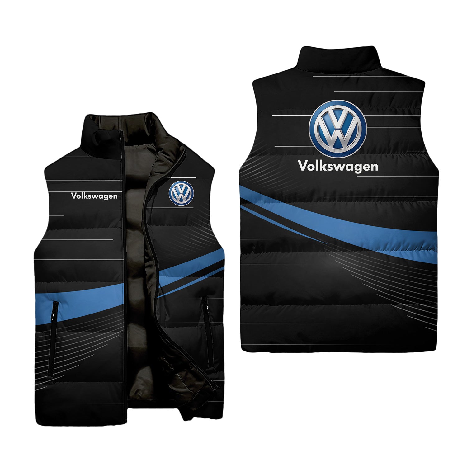 Unknown Sleeveless Puffer Jacket