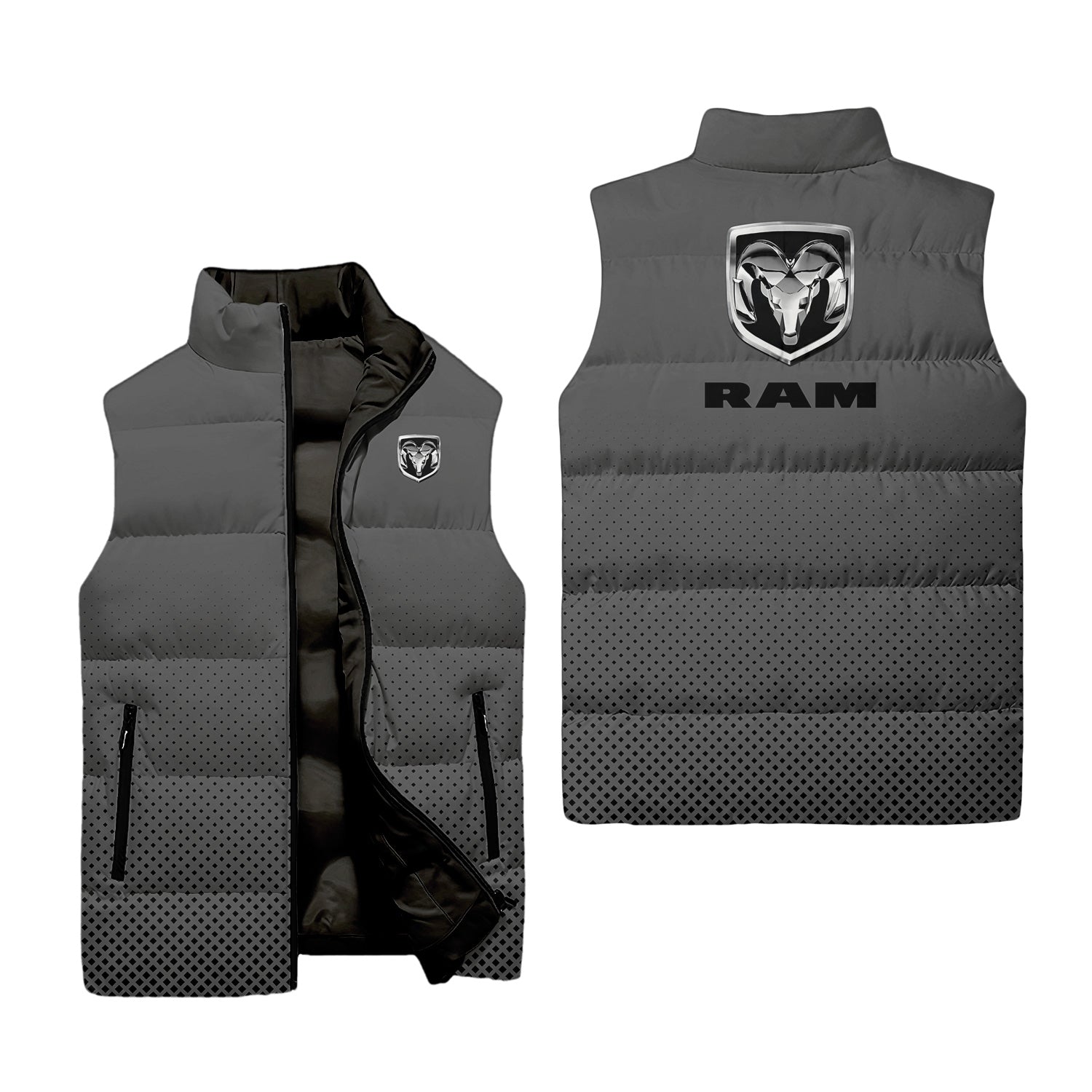 Unknown Sleeveless Puffer Jacket