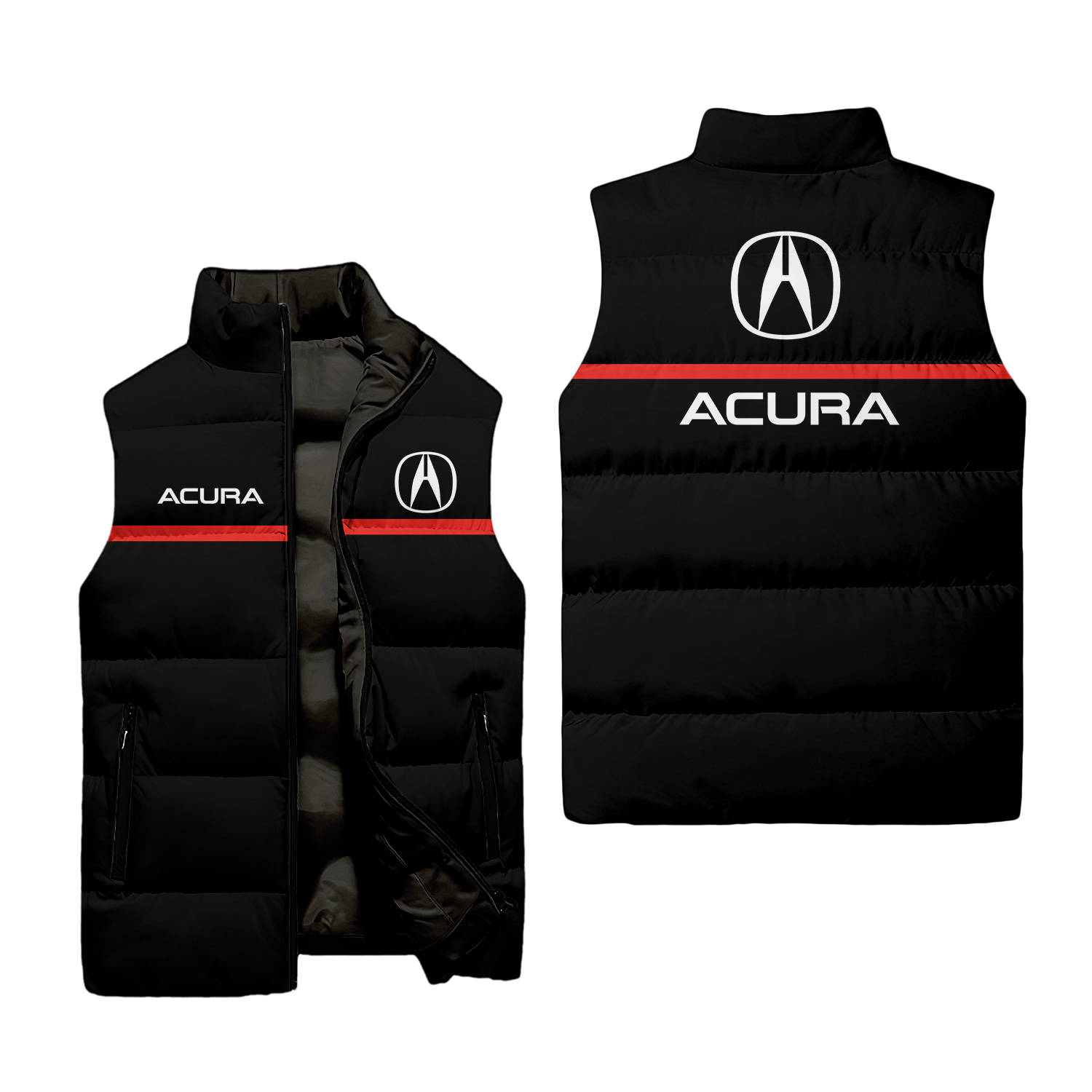Unknown Sleeveless Puffer Jacket
