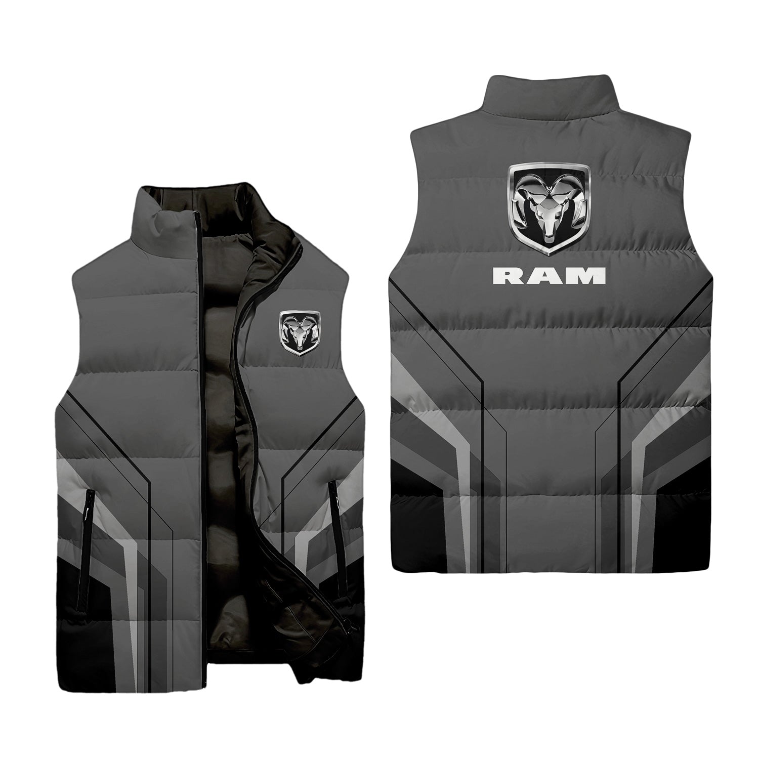 Unknown Sleeveless Puffer Jacket