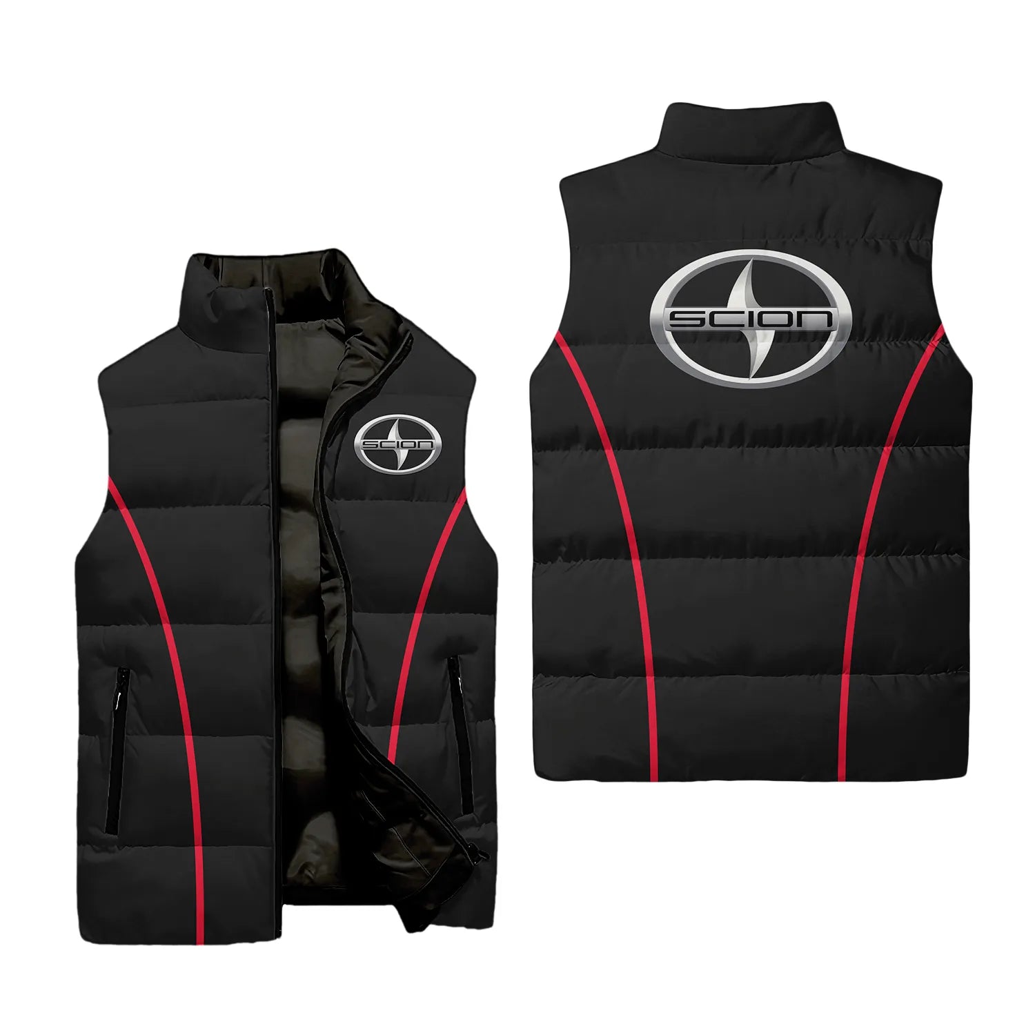Scion Sleeveless Puffer Jacket