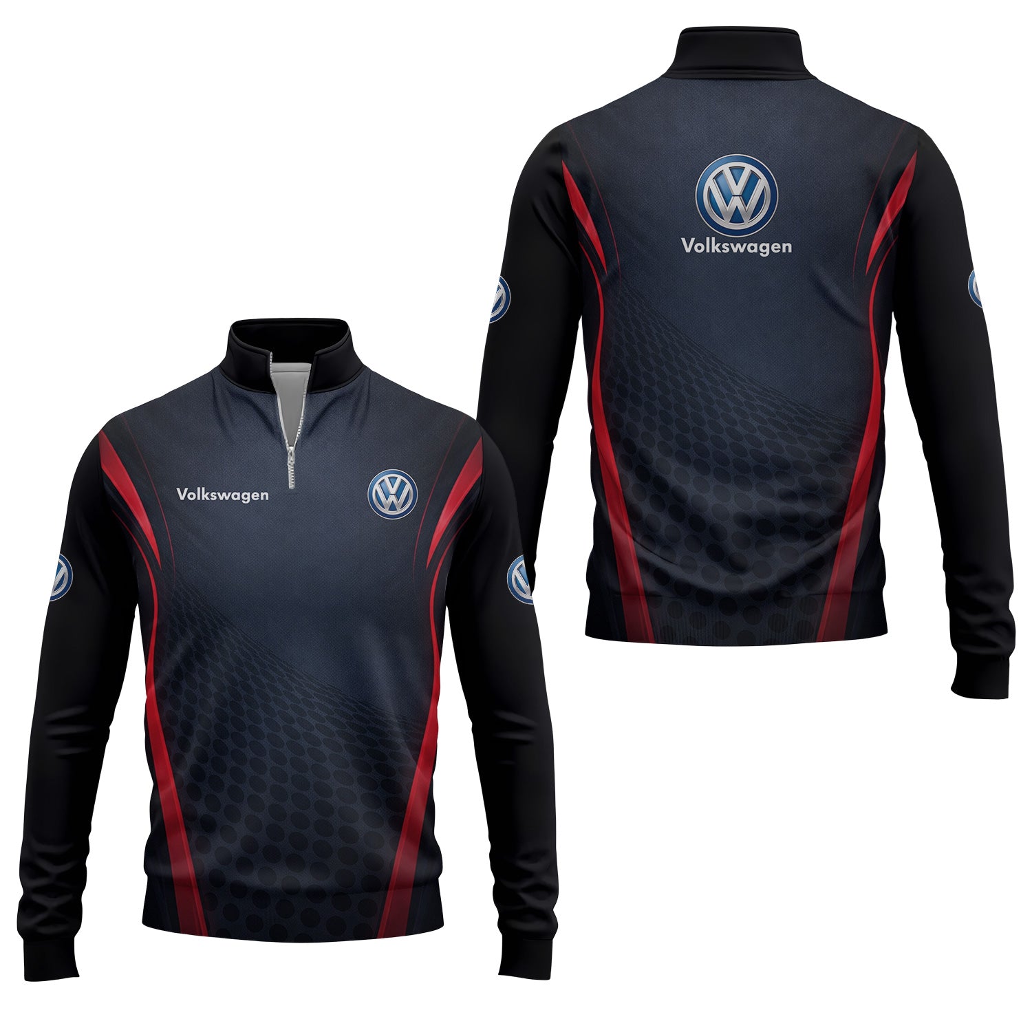 Volkswagen Quarter-zip Pullover USPL2994
