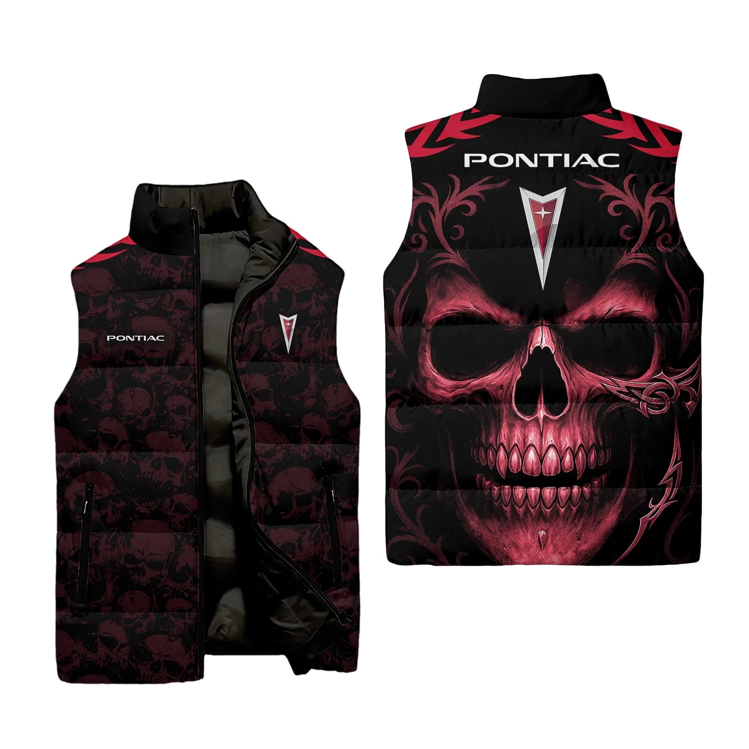 Pontiac Sleeveless Puffer Jacket