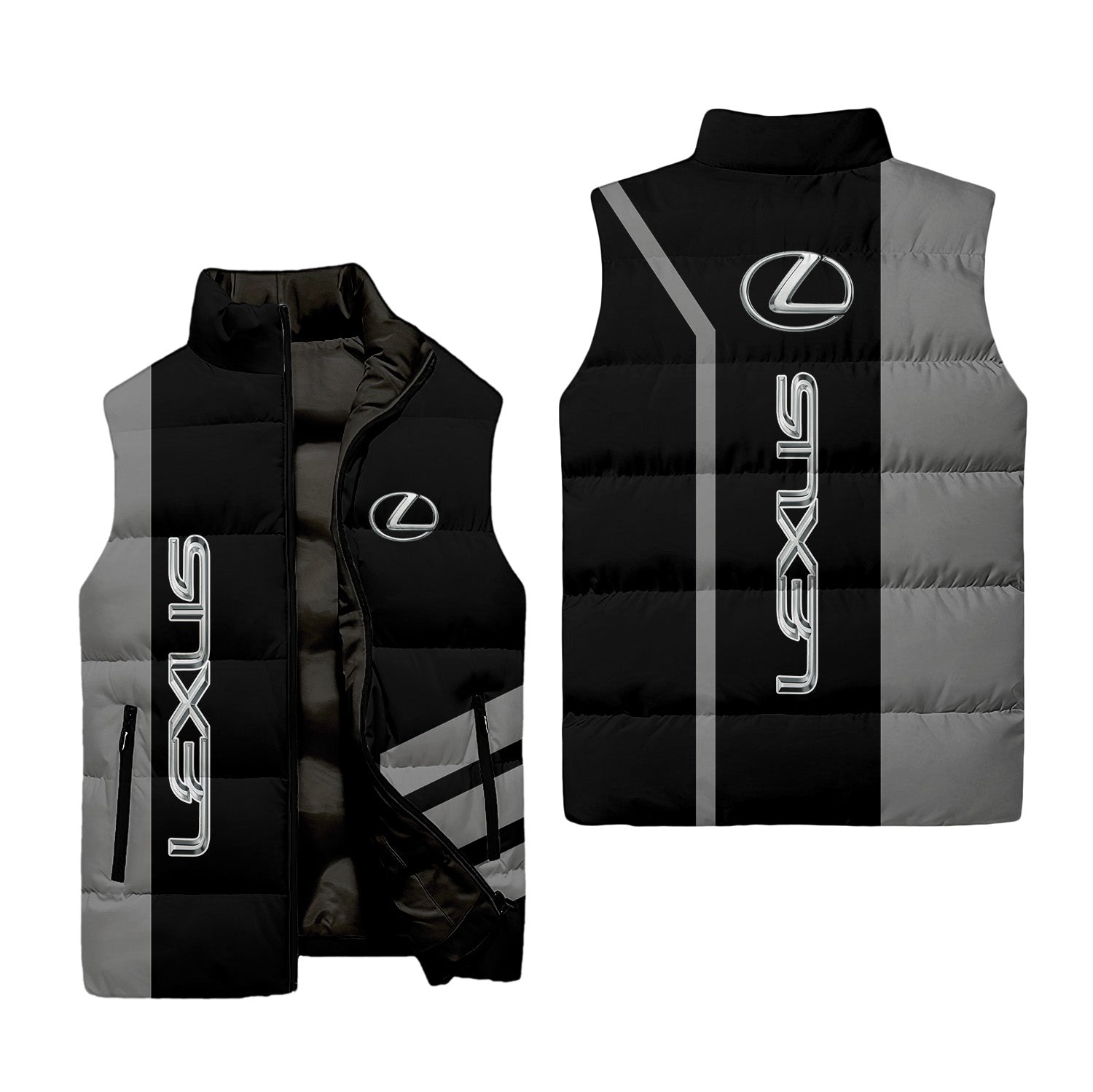 Unknown Sleeveless Puffer Jacket