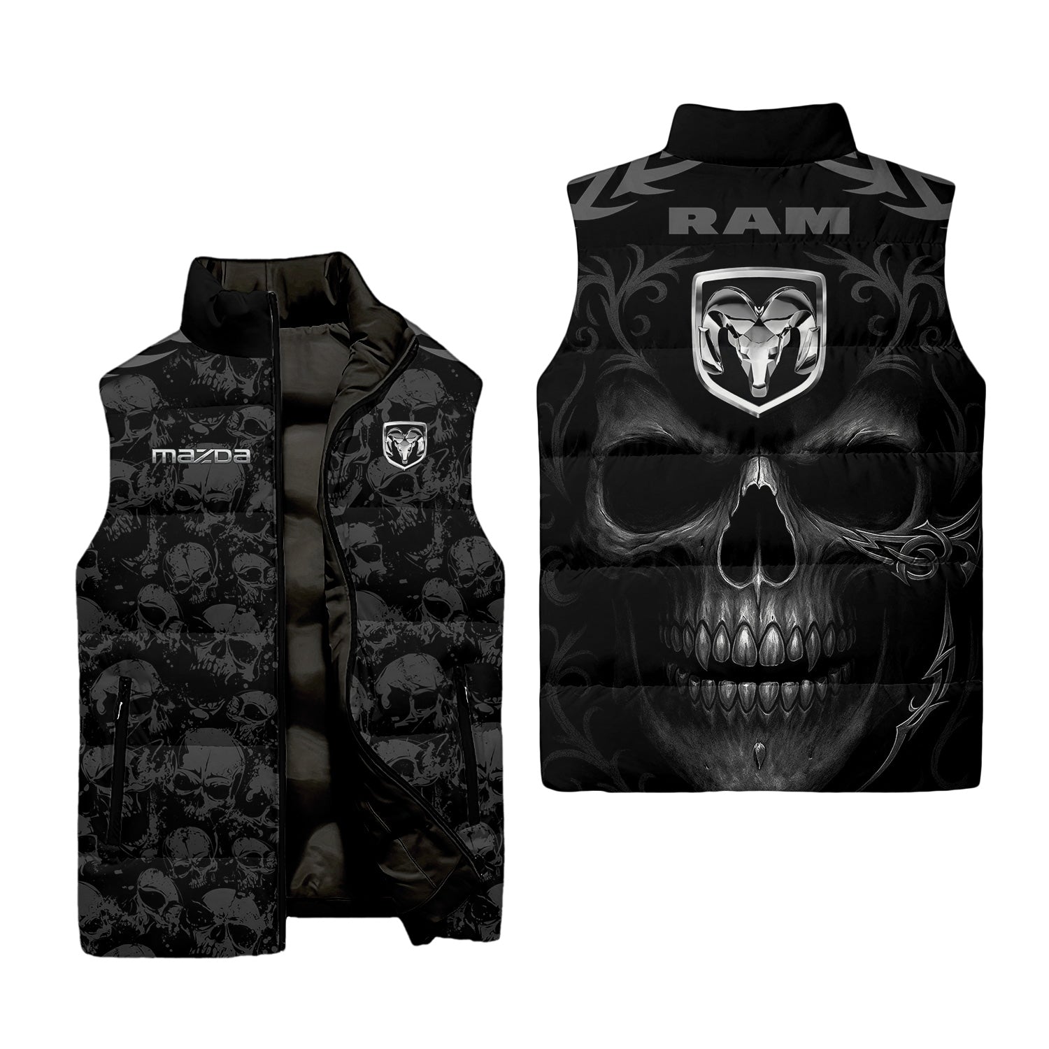 Unknown Sleeveless Puffer Jacket